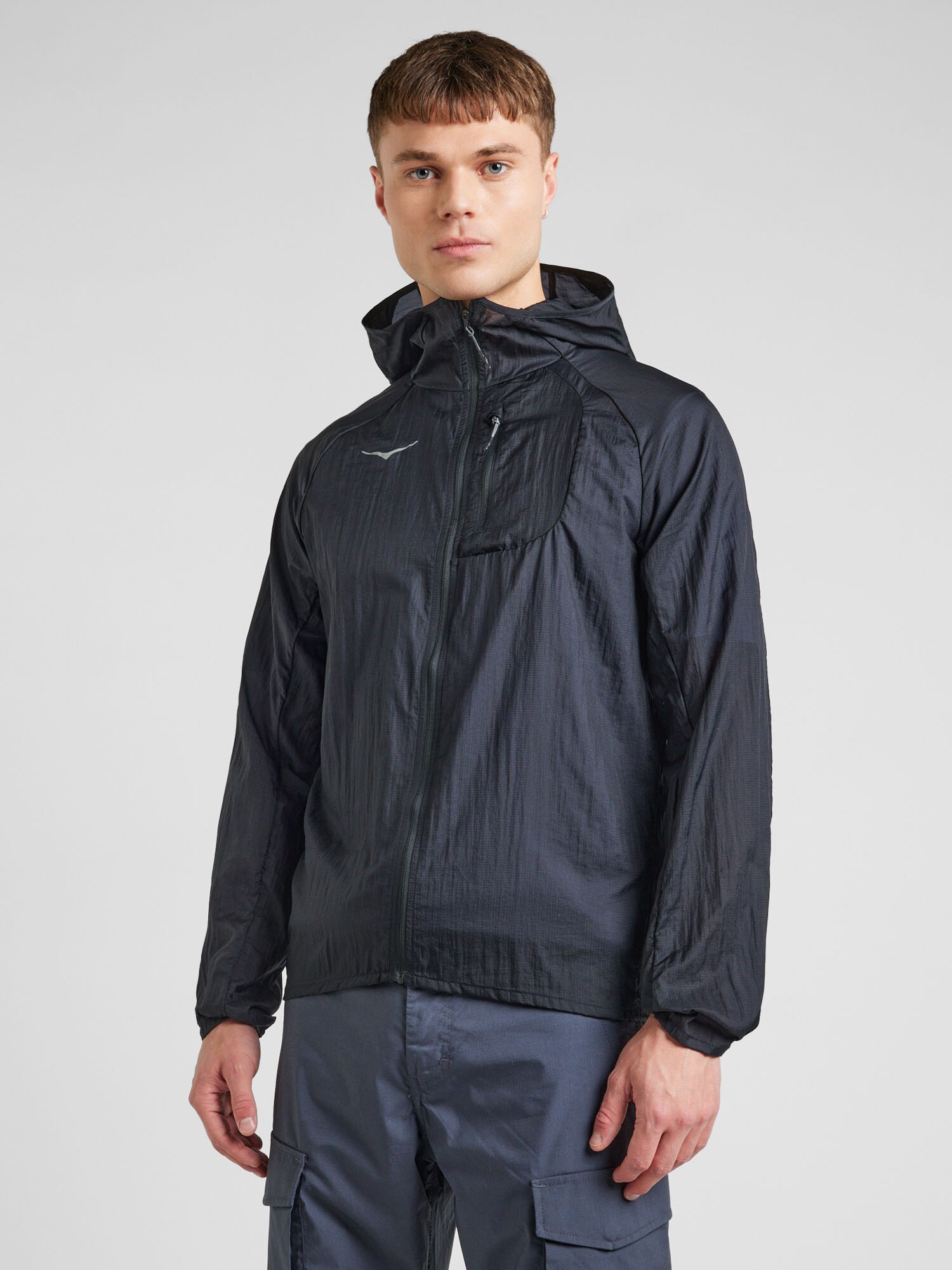 HOKA Sportdzseki 'SKYFLOW'  füstkék / világoskék / fekete termék 2. képe
