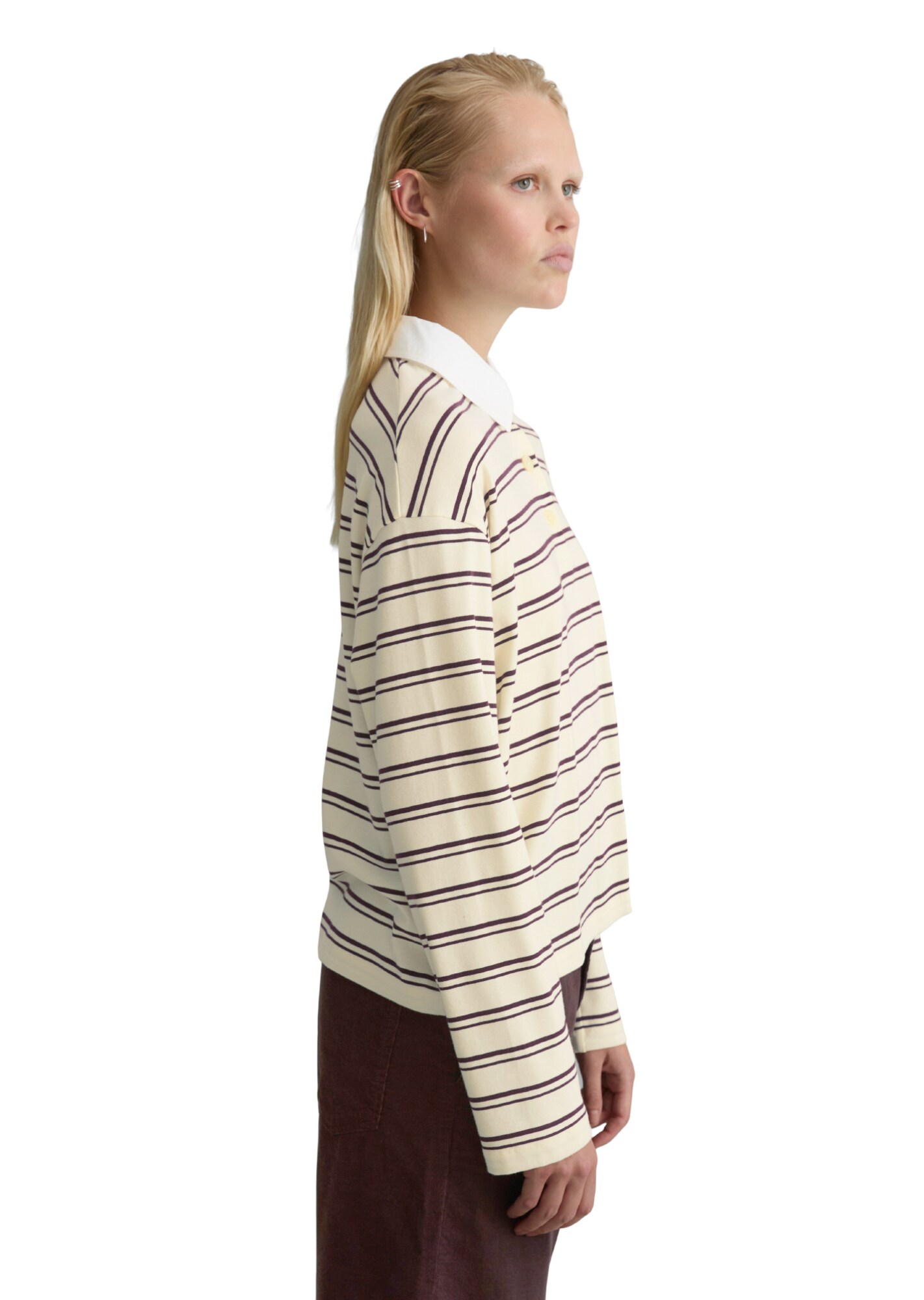 Marc O'Polo DENIM Camiseta amarillo / lila oscuro – imagen 3