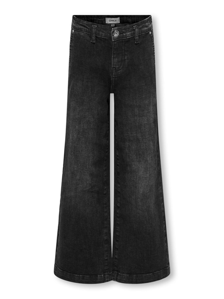 ONLY GIRLS Jeans 'KOGNew Brook' Mädchen Größe 128 black denim