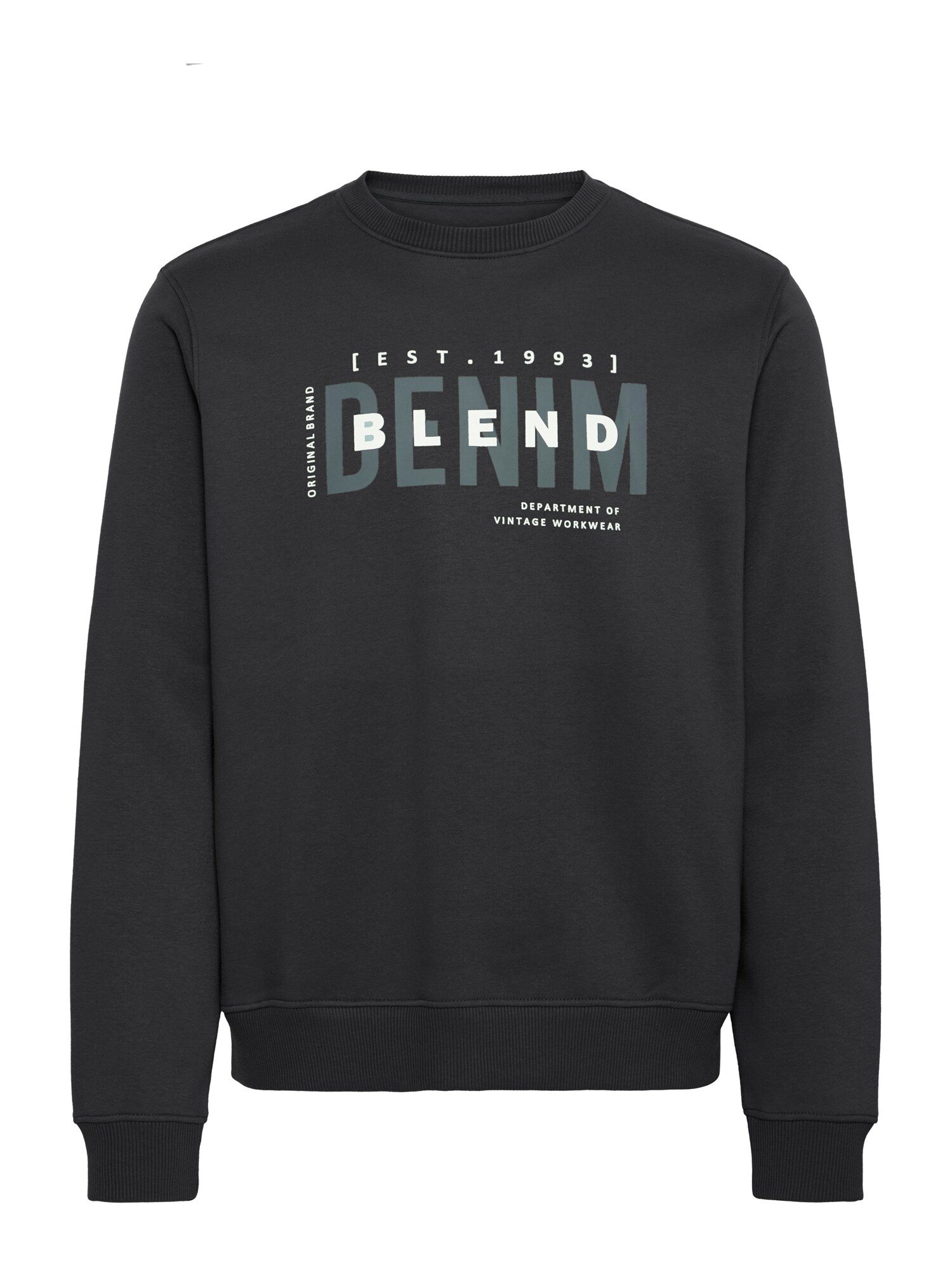 BLEND Tréning póló 'BHIB'  sötétzöld / fekete / fehér akciós termékkép 1
