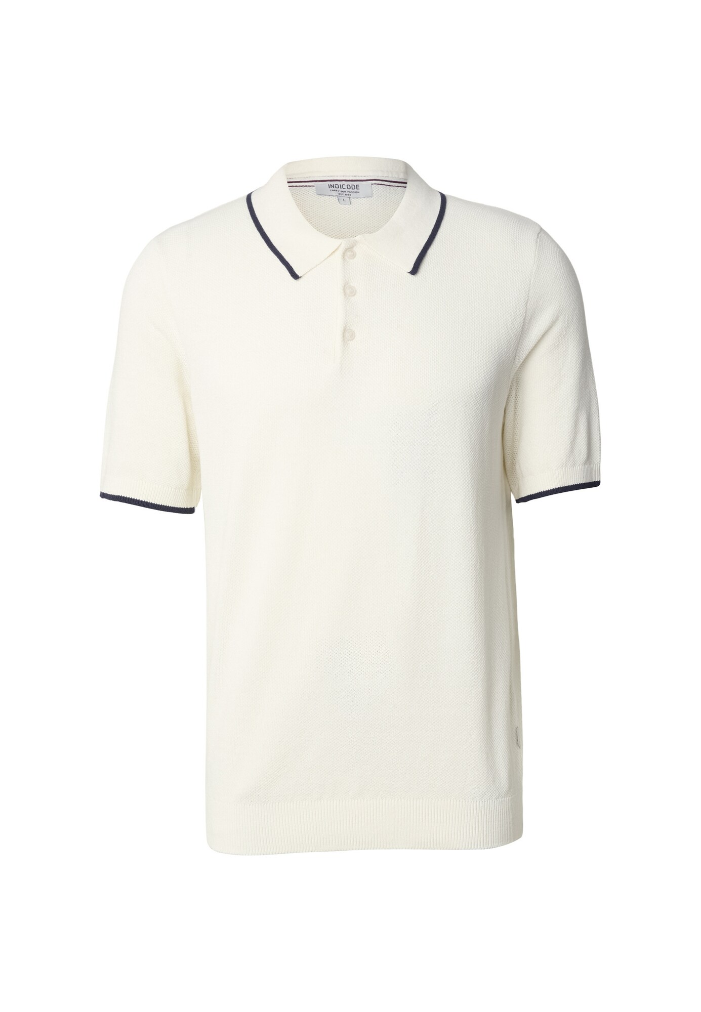 INDICODE JEANS Jersey 'Nomi'  ecru