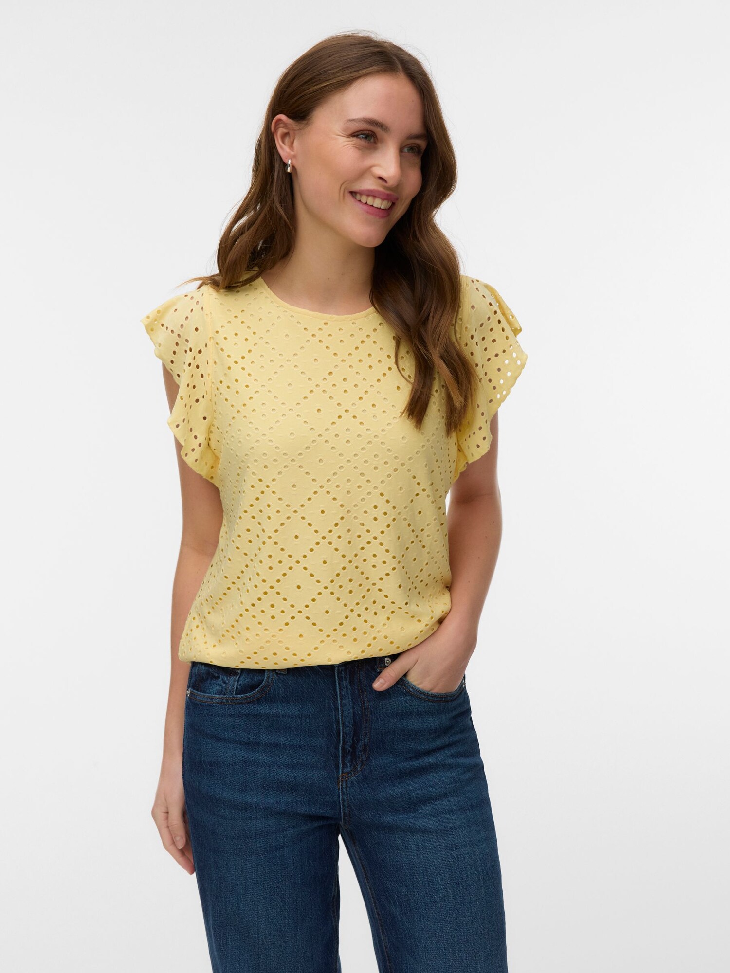 VERO MODA Blúzka 'VMTassa'  svetložltá (obrázok 4)