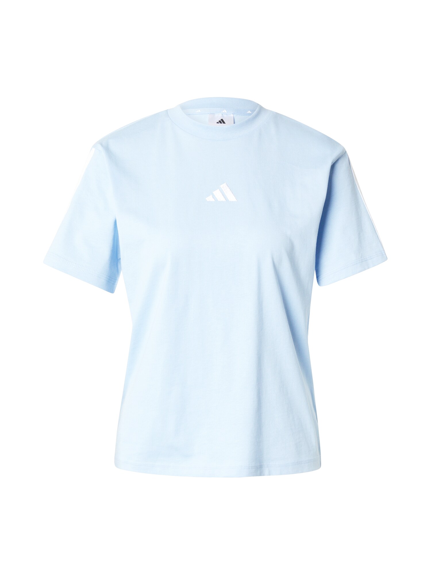 ADIDAS SPORTSWEAR Tricou funcțional  albastru deschis / alb