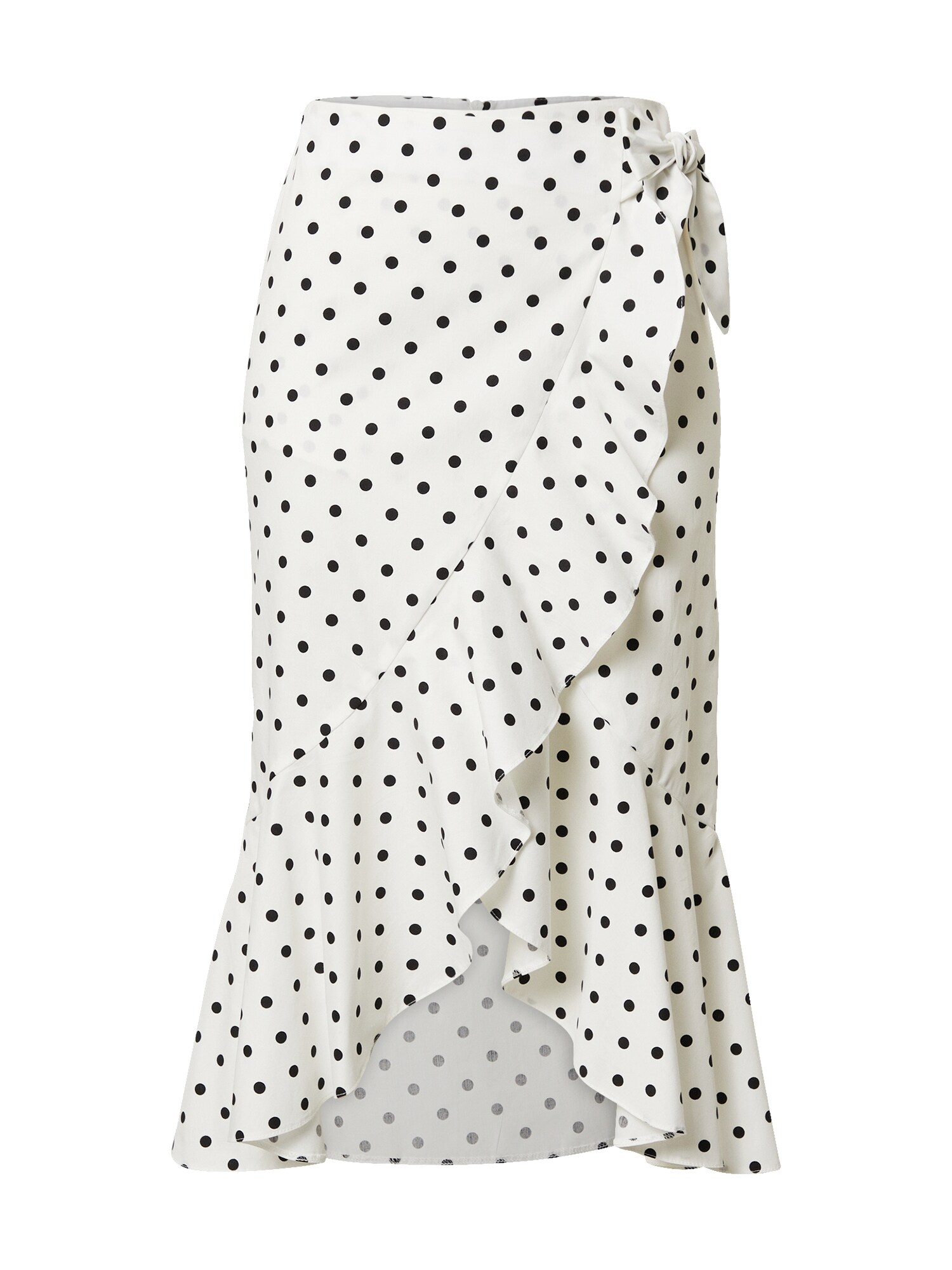 River Island Sijonas  balta / juoda