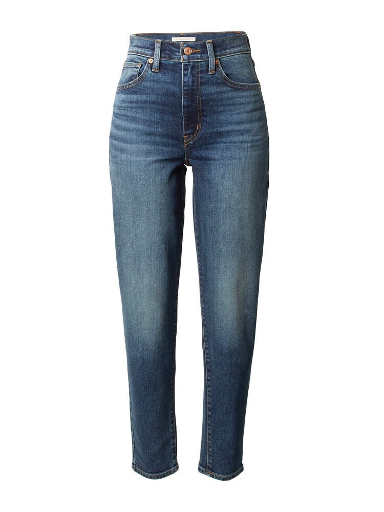 LEVI'S Jeans 'High-Waisted Mom Jeans' Damen Größe 25 blue denim
