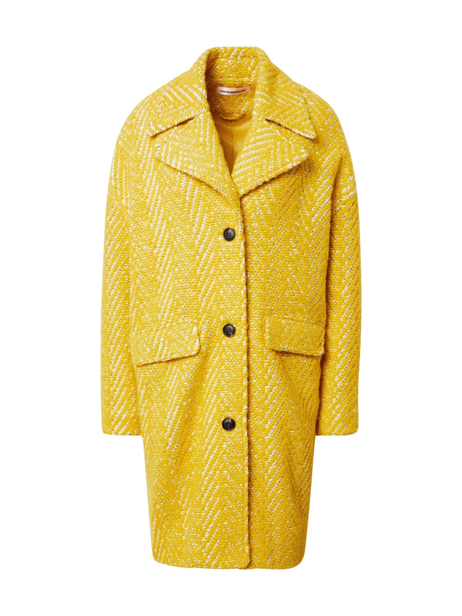 Custommade Rudeninis-žieminis paltas 'Melia'  geltona
