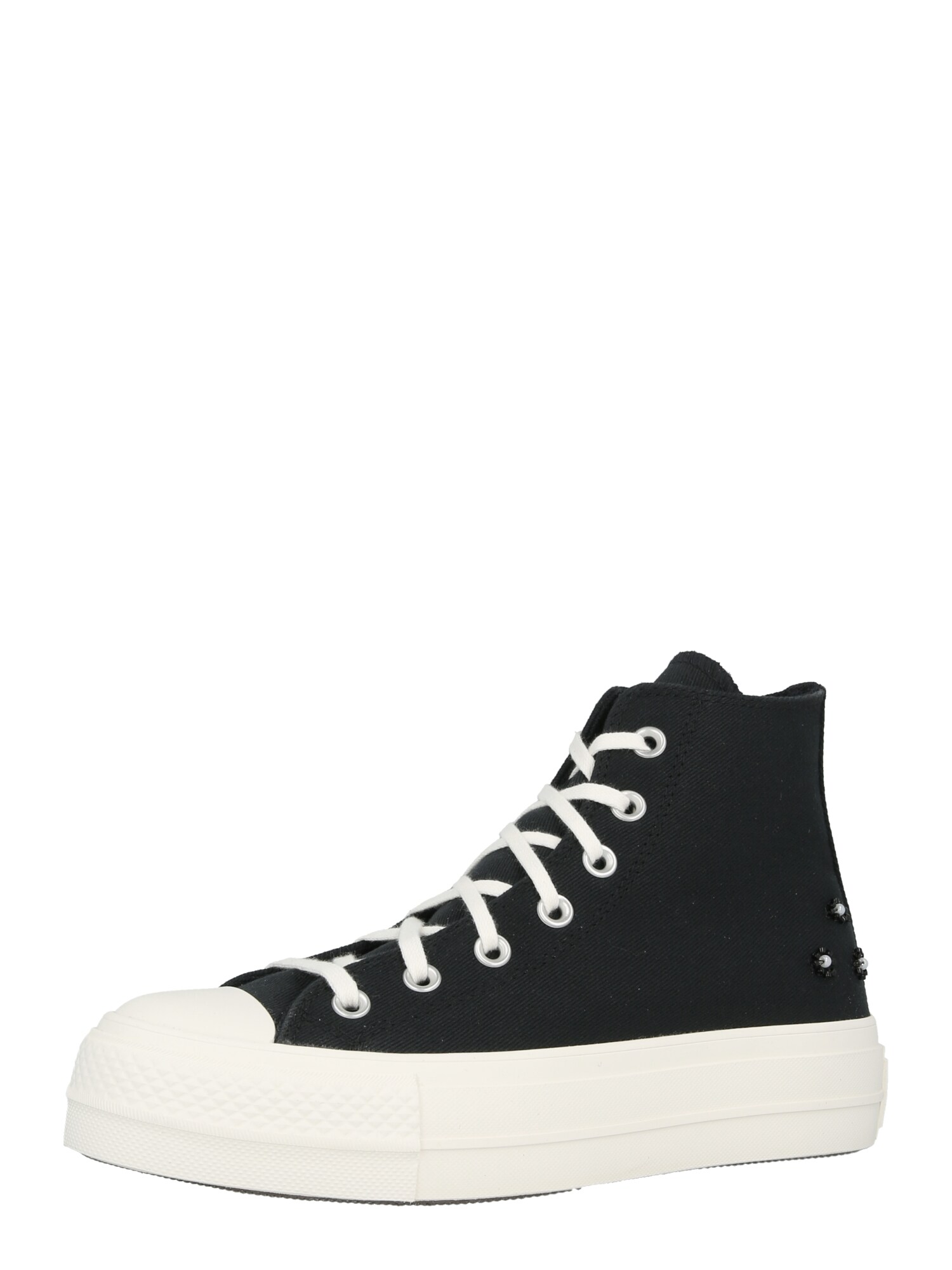CONVERSE Sneaker înalt CTAS  negru / alb