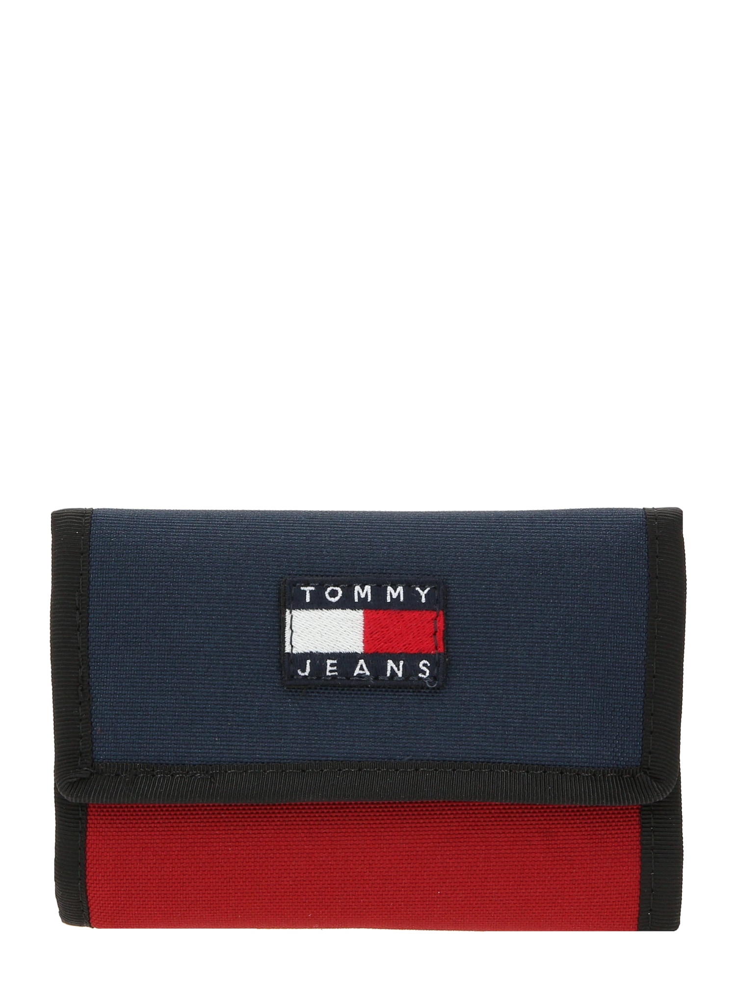 Tommy Jeans Denarnica 'HERITAGE'  marine / rubin rdeča / črna