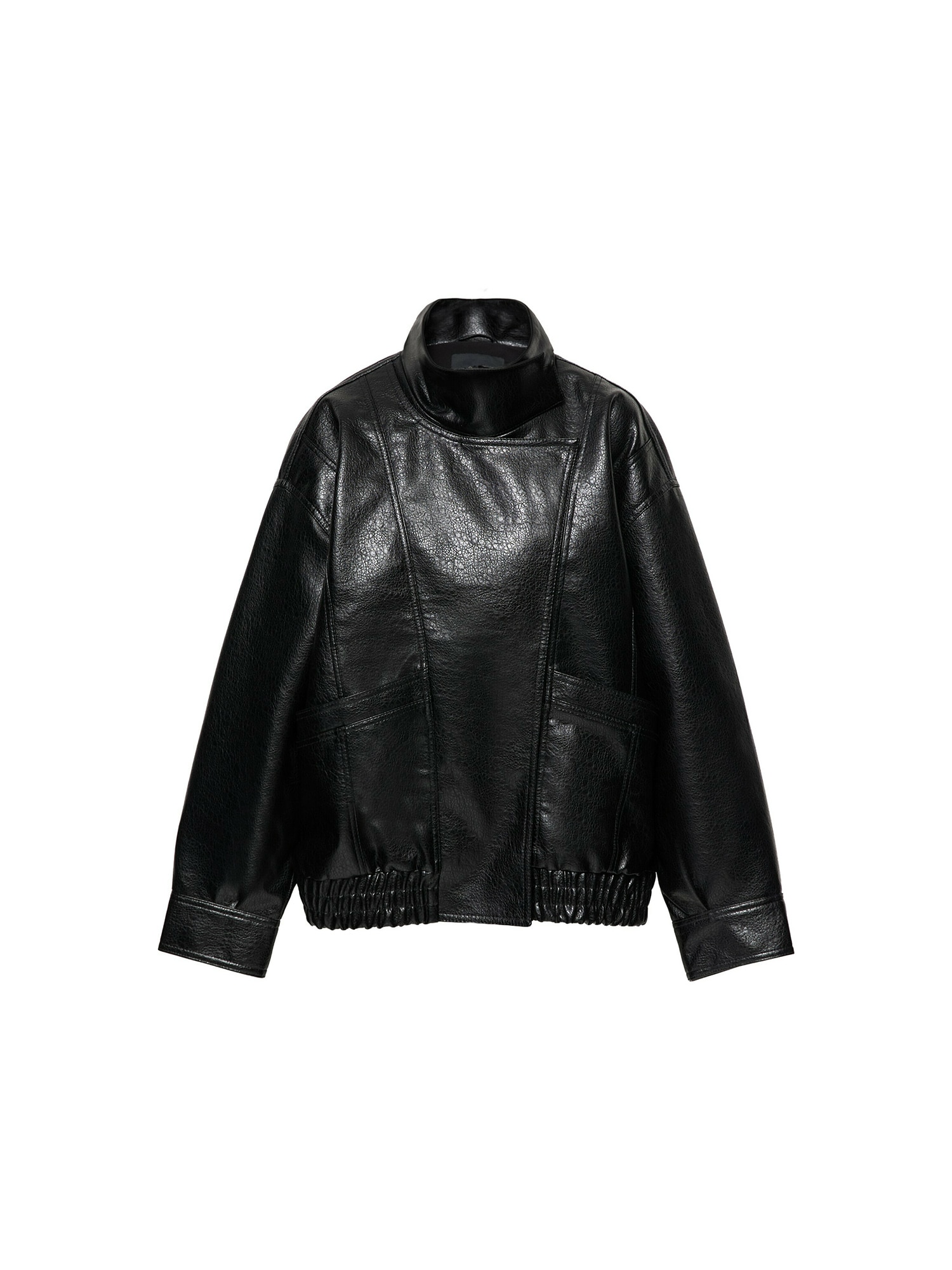 Pull&Bear Prijelazna jakna crna