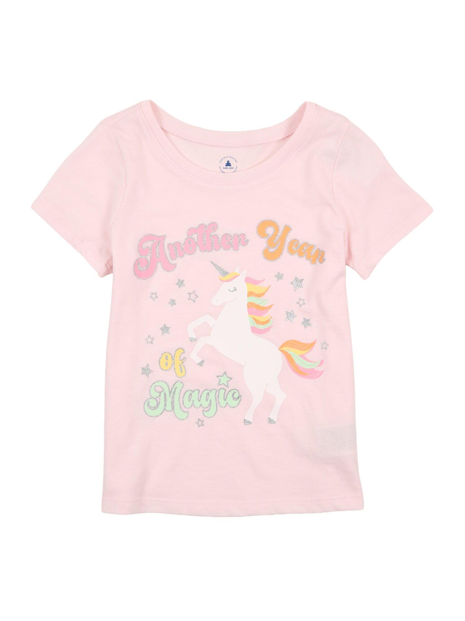GAP Tricou BDAY  portocaliu / roz / roz deschis / alb