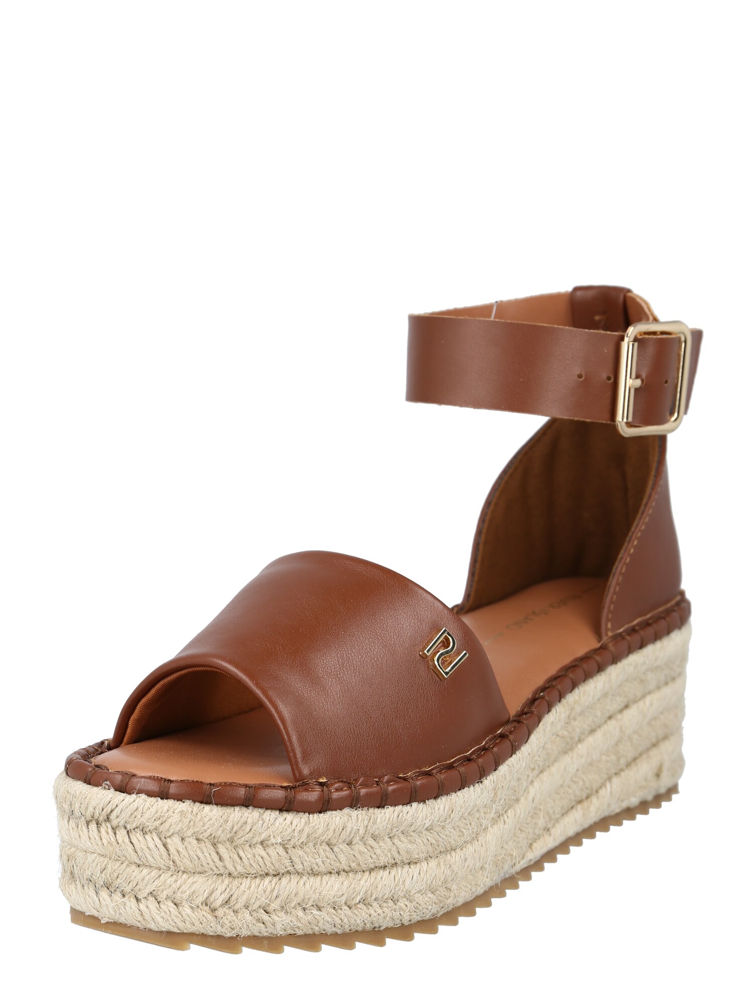 River Island Basutės su dirželiais karamelės