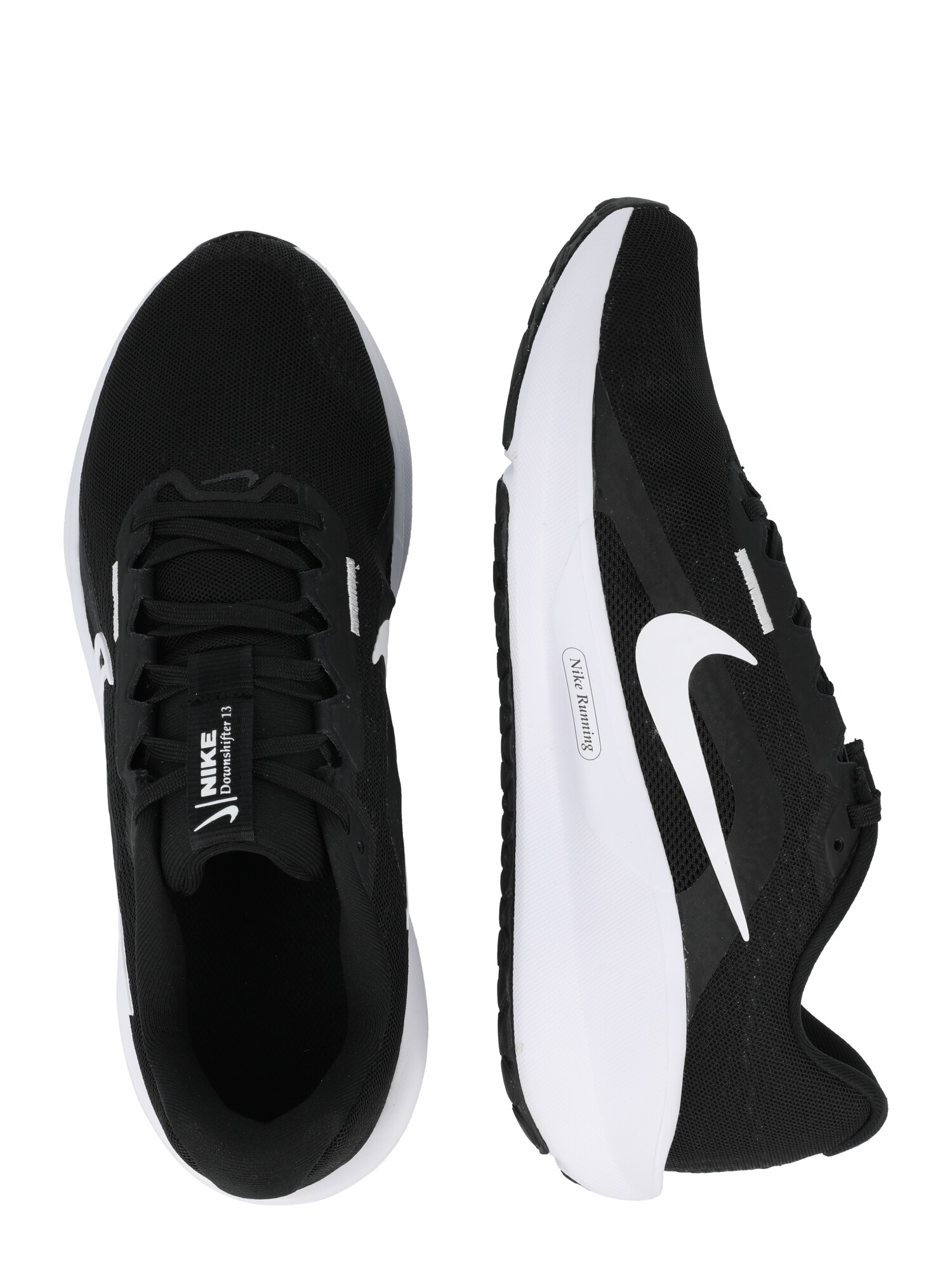 NIKE Futócipők 'Downshifter 13'  fekete / fehér termék 2. képe