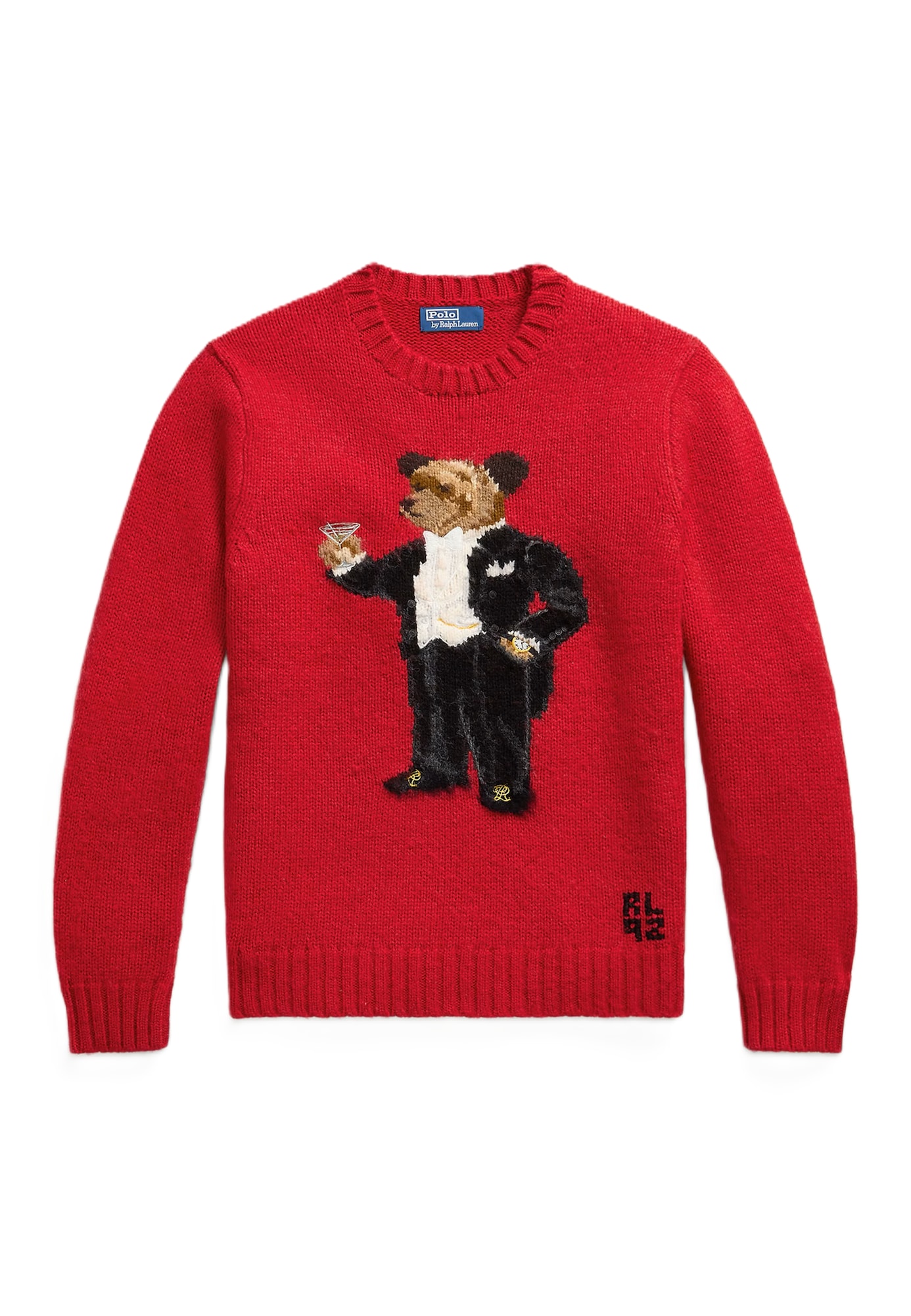 Polo Ralph Lauren Pulover maro / roșu / negru / alb