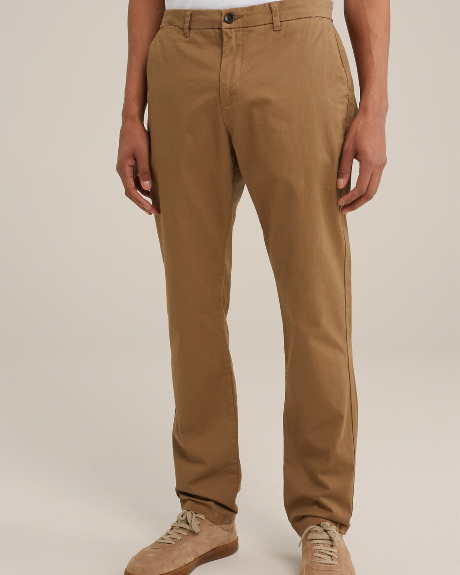 WE Fashion Chino nadrág  barna termék 2. képe