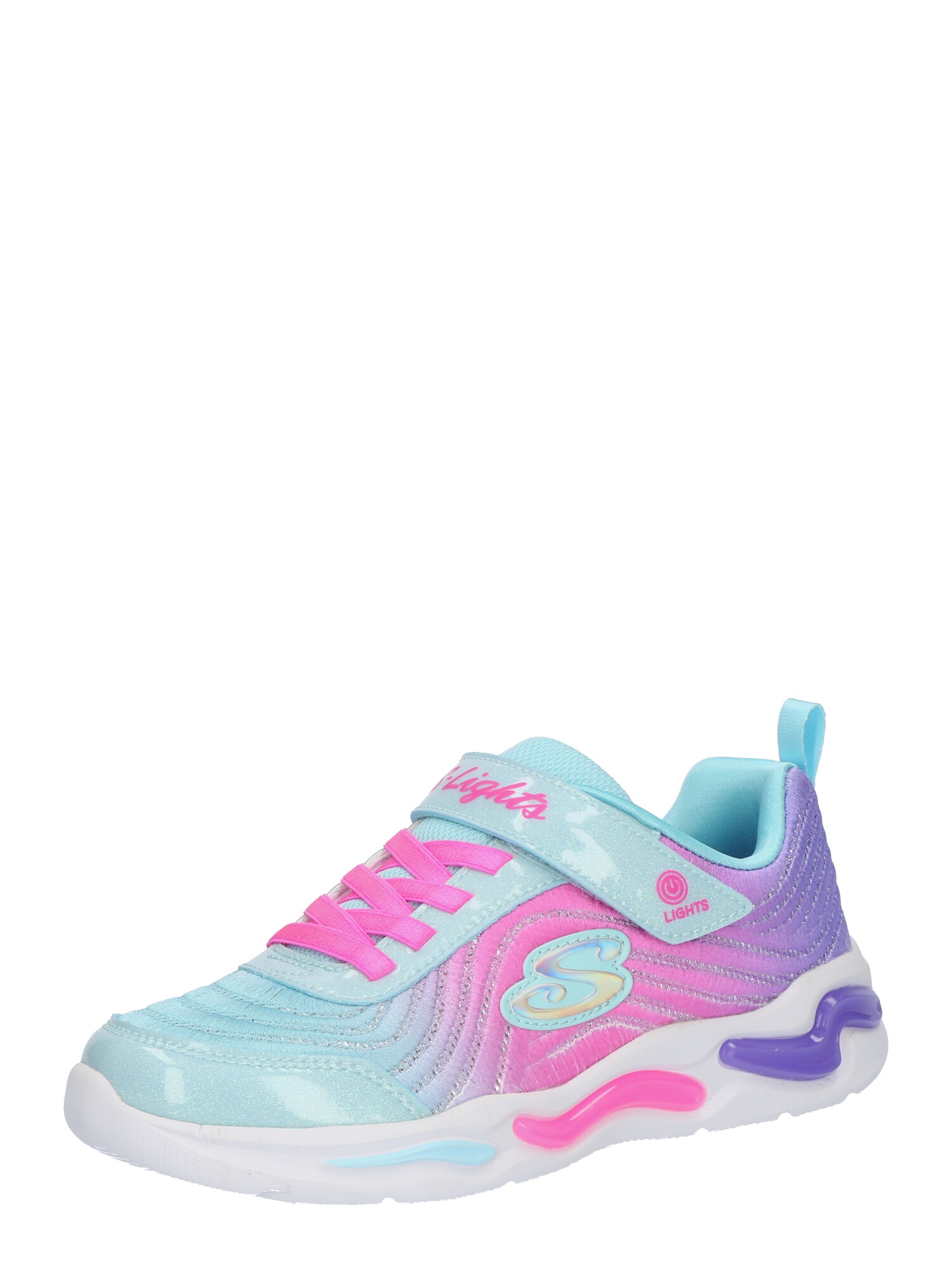 SKECHERS Tenisky 'UNICORN CHASER -'  tyrkysová / žltá / fialová / ružová