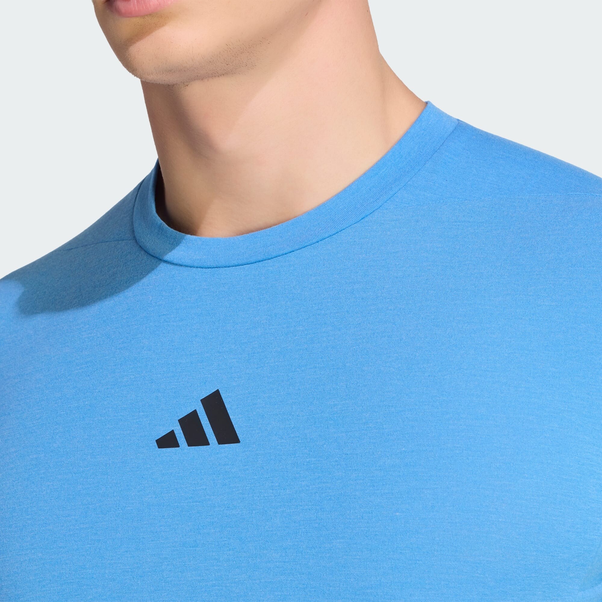 ADIDAS PERFORMANCE Camiseta funcional 'Designed For Training'  azul oscuro / negro – imagen 4