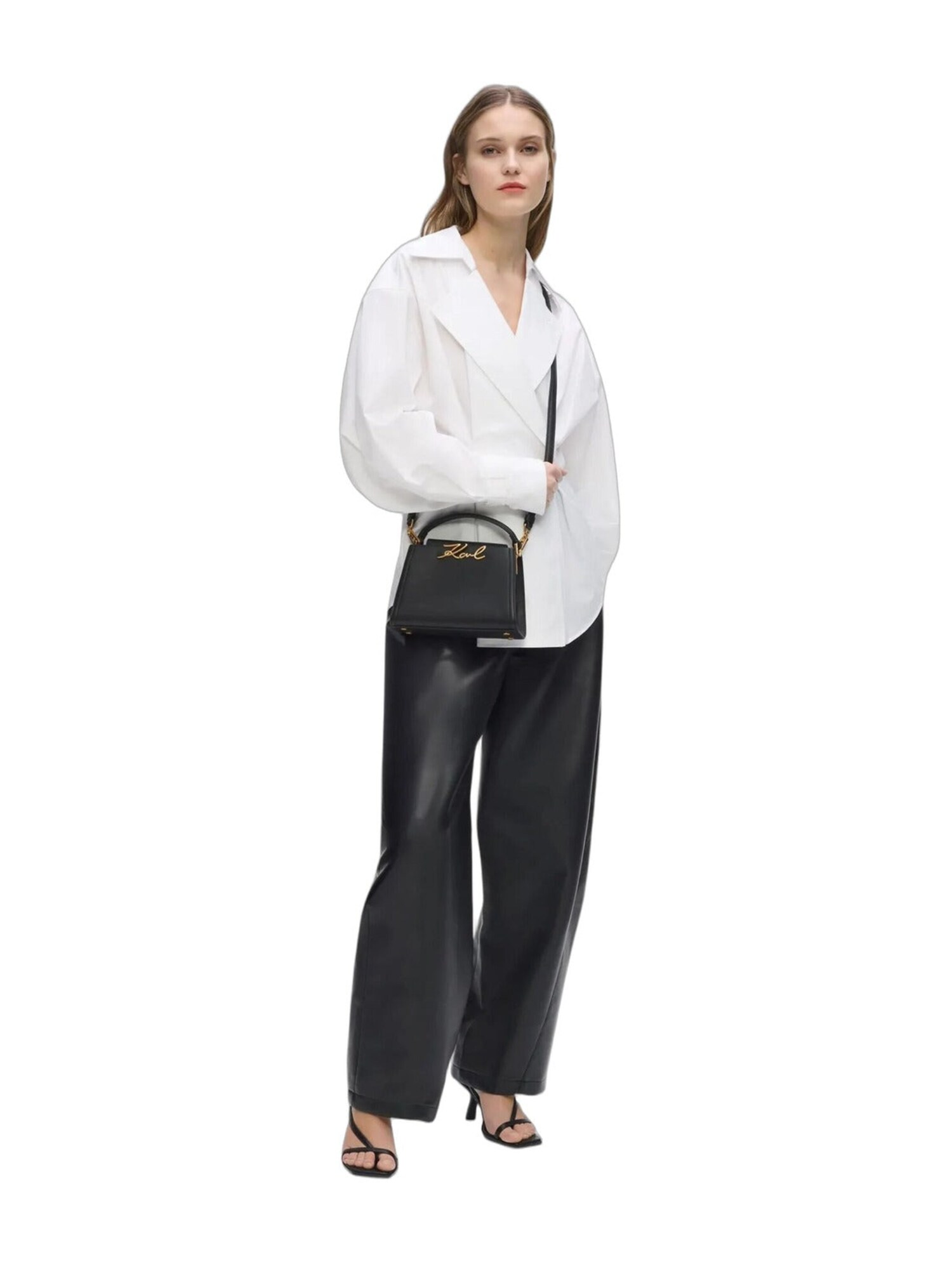 Karl Lagerfeld Bolso de mano 'Essentials' negro – imagen 21