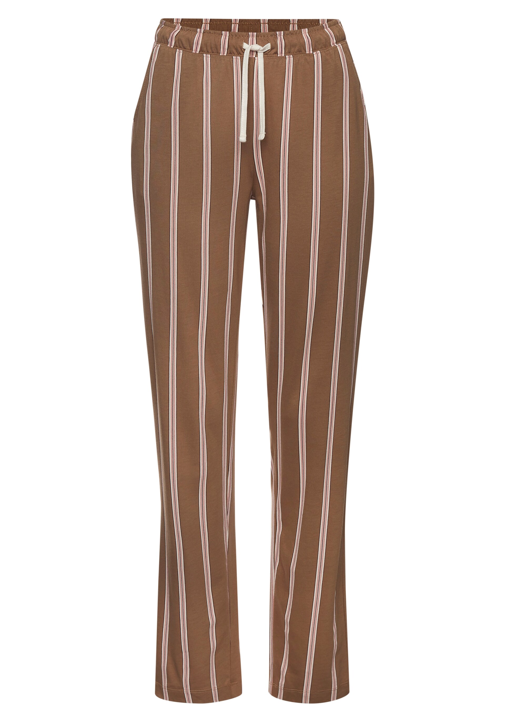 LASCANA Pyjamasbyxa ecru / brun dam