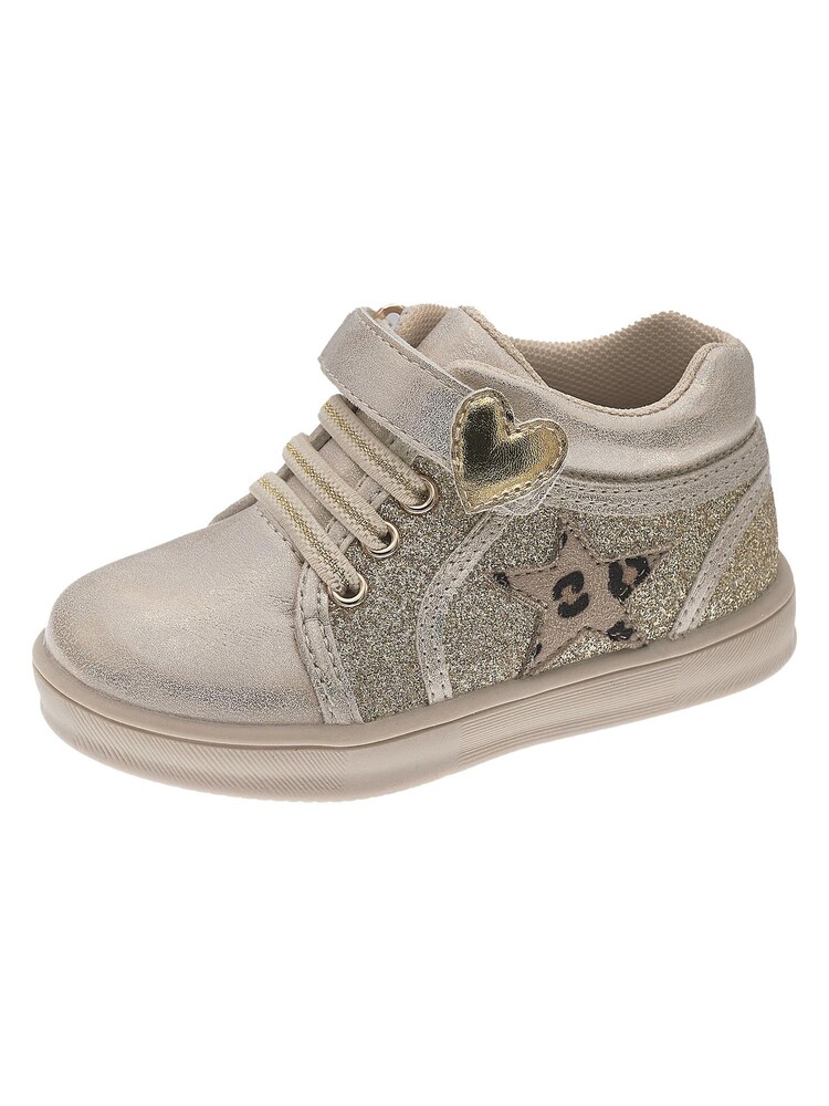Chicco Sneaker 'Farol' Mädchen Größe 23 beige / gold / schwarz