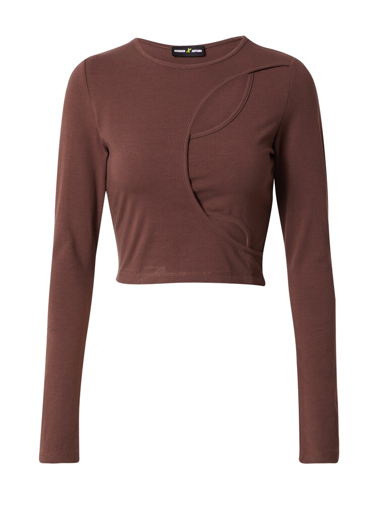 ABOUT YOU x Antonia Póló 'Elia' Női barna , Méret 42