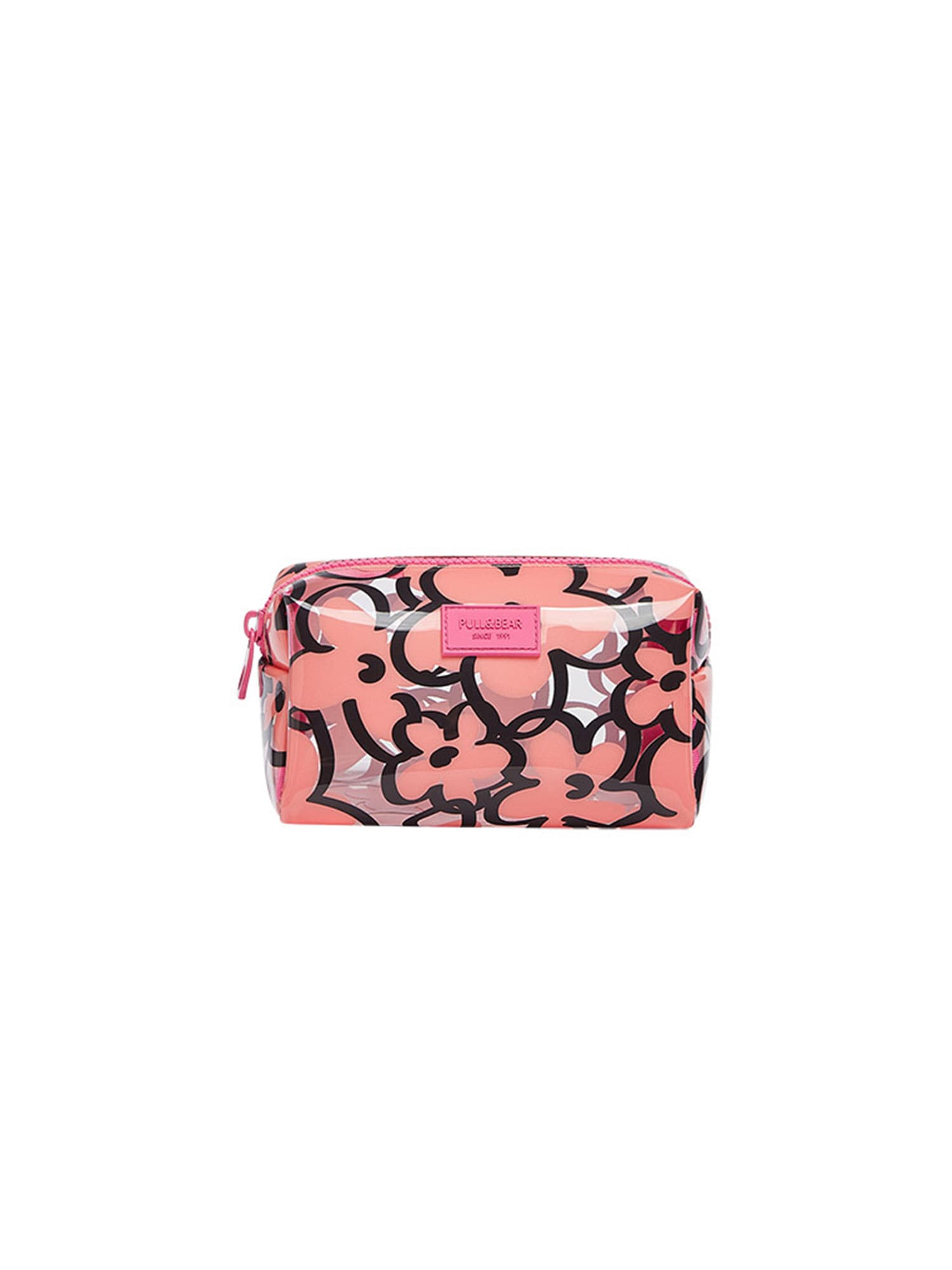 Pull&Bear Чанта за козметика  розово / черно / прозрачно