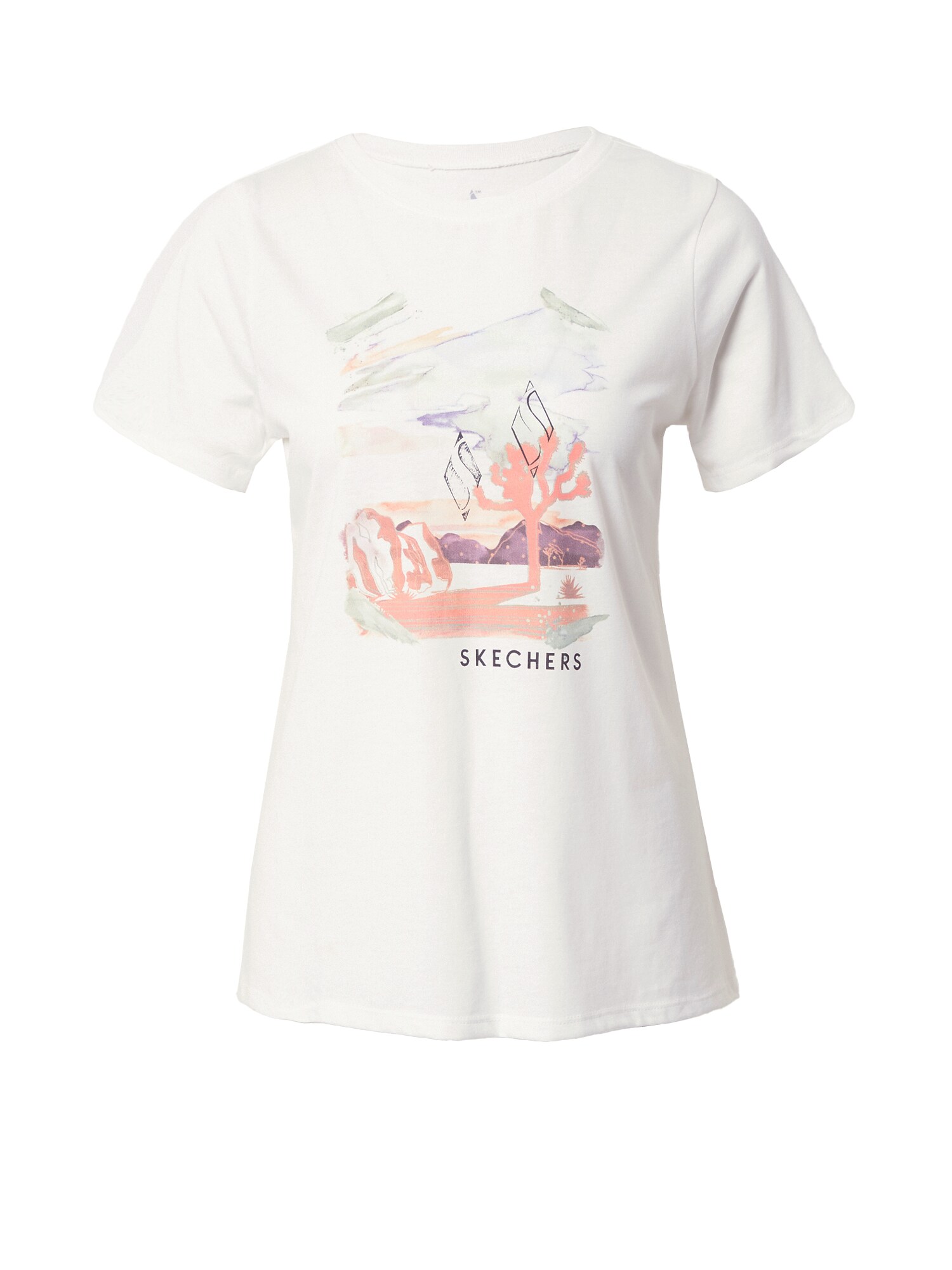 Skechers Performance Camisa  coral / branco