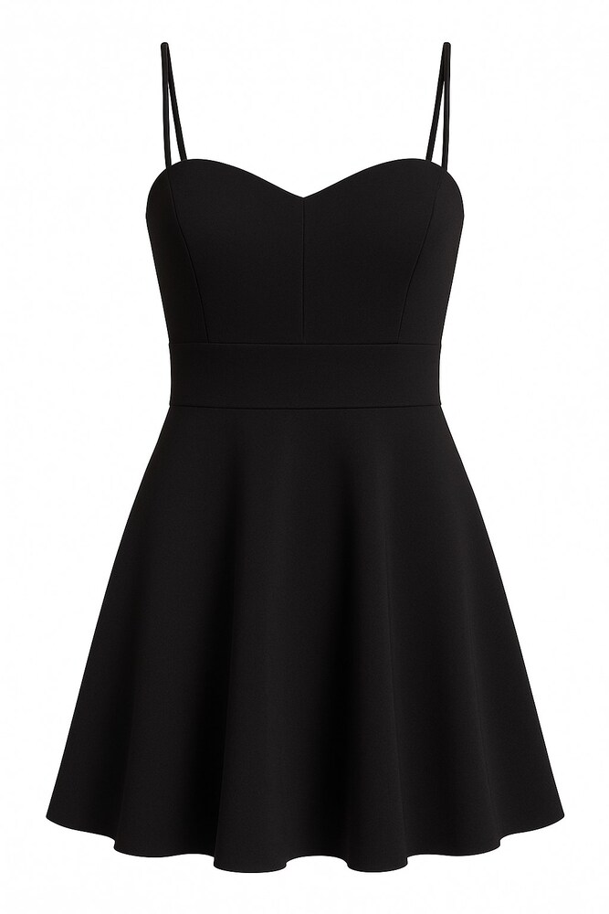 WOMAN VISION Kleid Damen Größe 40 schwarz