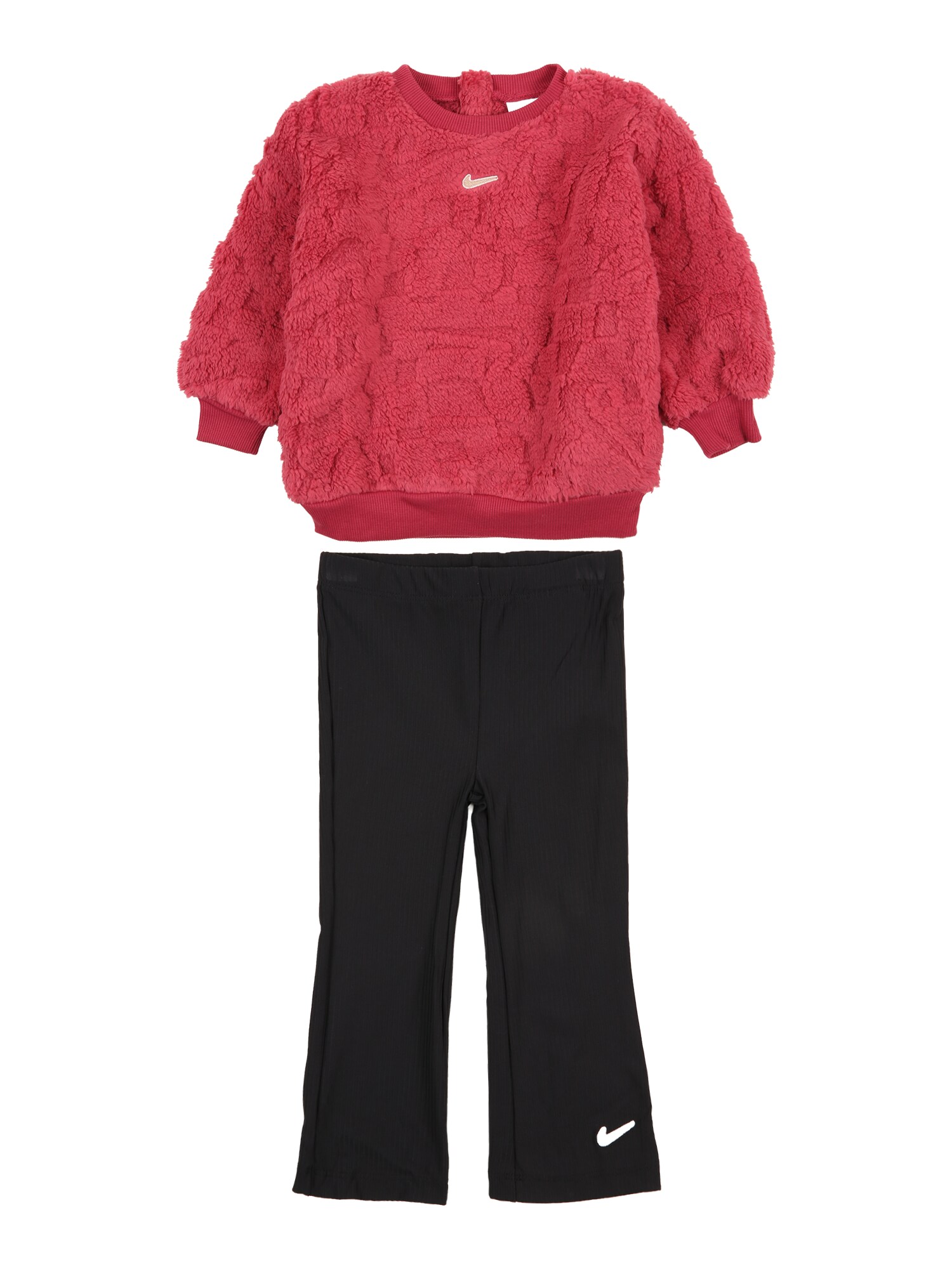 Nike Sportswear Set  roșu / negru