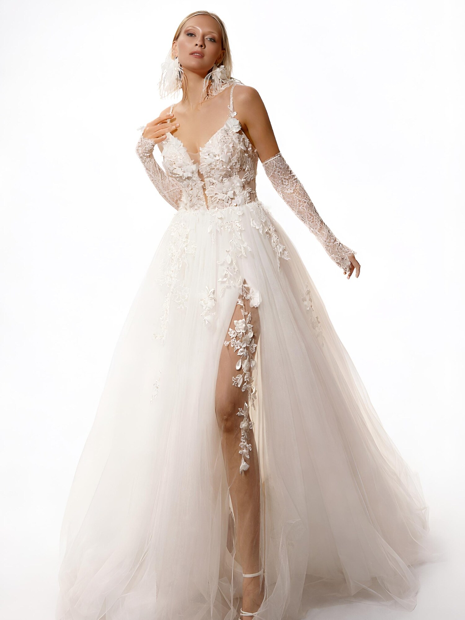 Devotion Dresses Abito da sera 'Wedding dress Ariane'  avorio