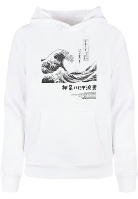 Merchcode Sweatshirt ‘Apoh – Hokusai Mono’ Grijs / Zwart / Wit