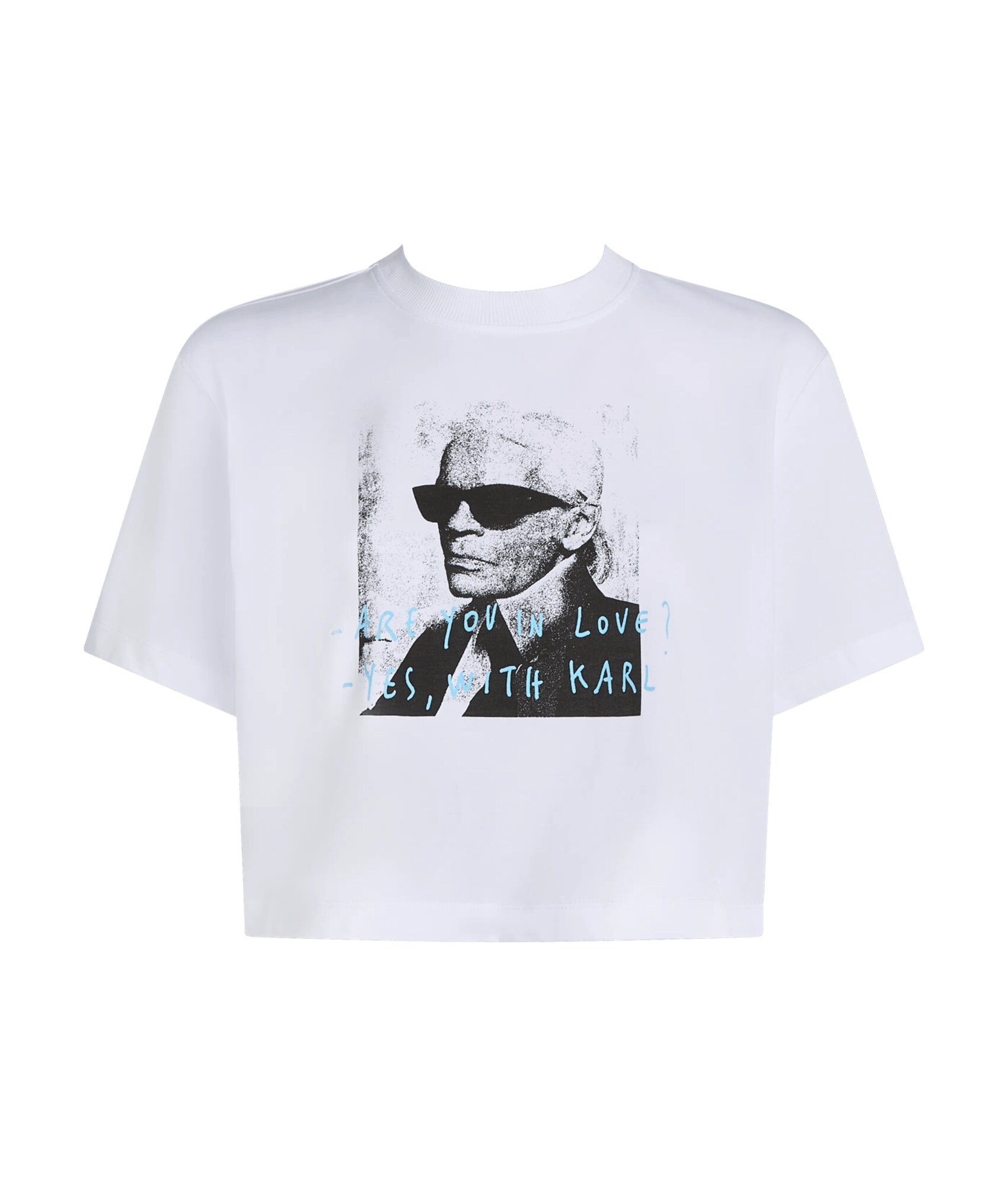 KARL LAGERFELD JEANS Tricou KLJ X Pietro Terzini albastru deschis / negru / alb