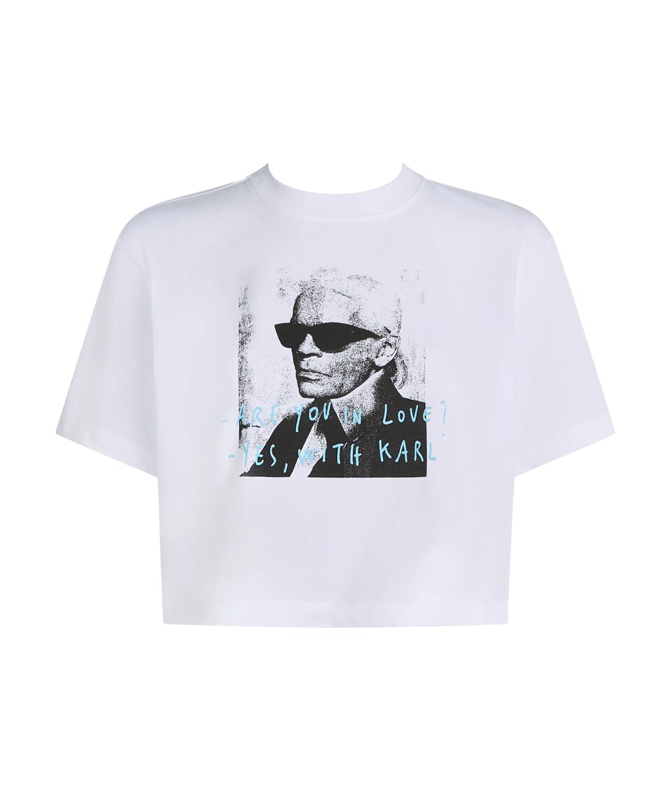 T-shirt 'KLJ X Pietro Terzini' ljusblå / svart