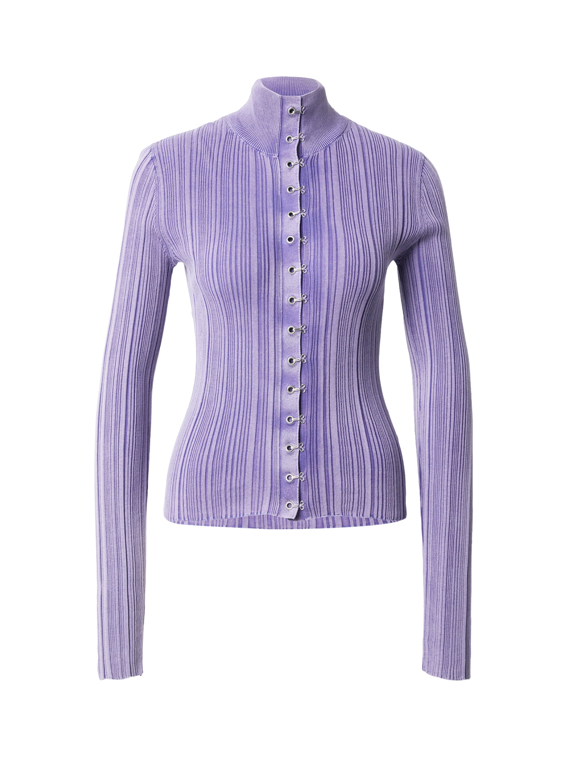 WEEKDAY Ribbed Fitted Cardigan dam – bild 7