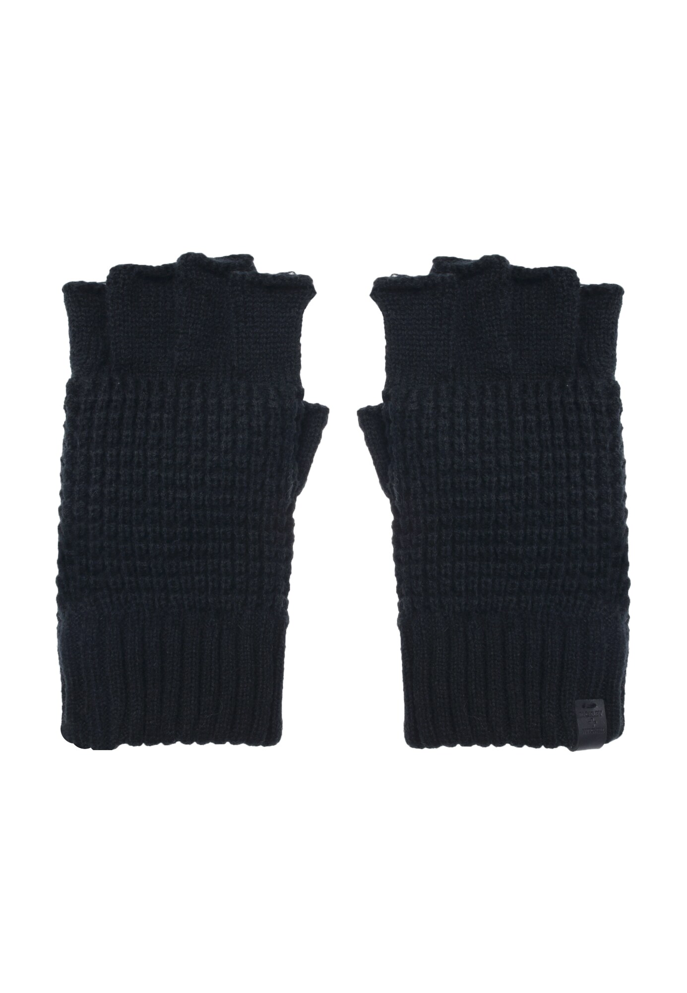 Bickley + Mitchell Amsterdam Mănuși cu degetele goale  negru