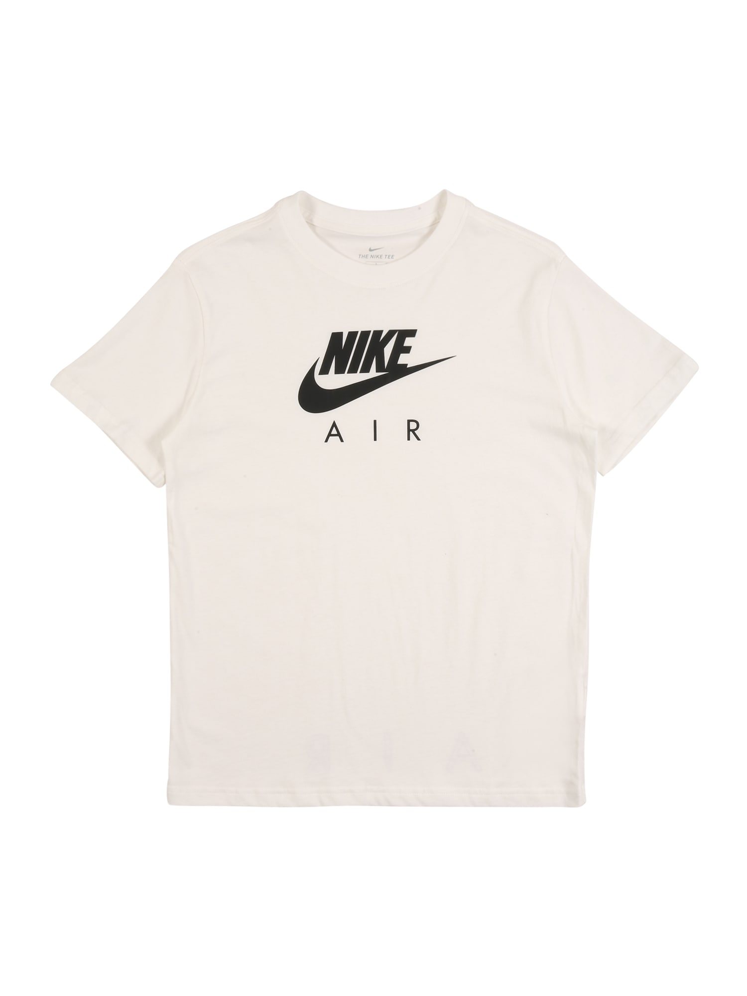 Nike Sportswear Marškinėliai  juoda / margai balta