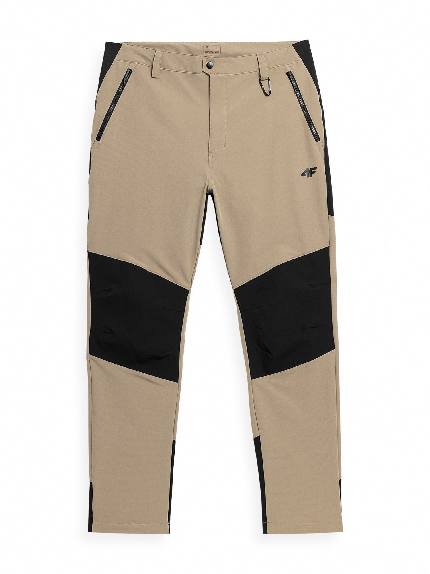 4F Športne hlače 'SPMTR062'  bež / črna