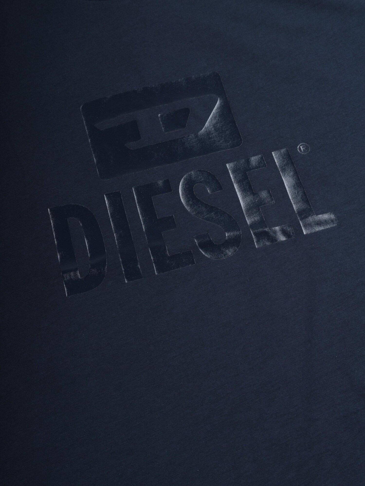 DIESEL Camiseta 'T-JUST TONE ON TONE'  navy – imagen 2