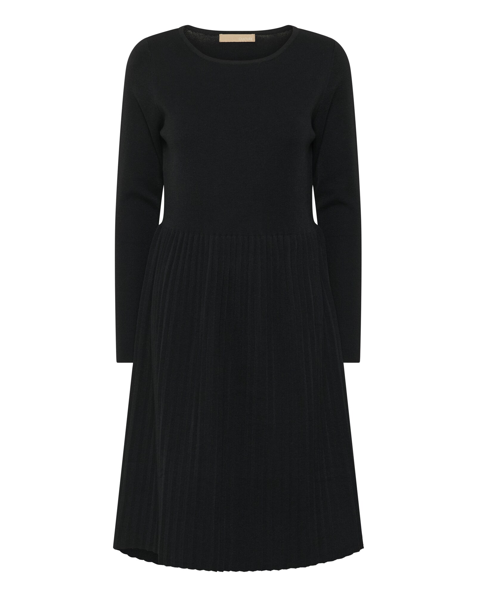 CULTURE Vestido de punto 'Luci'  negro