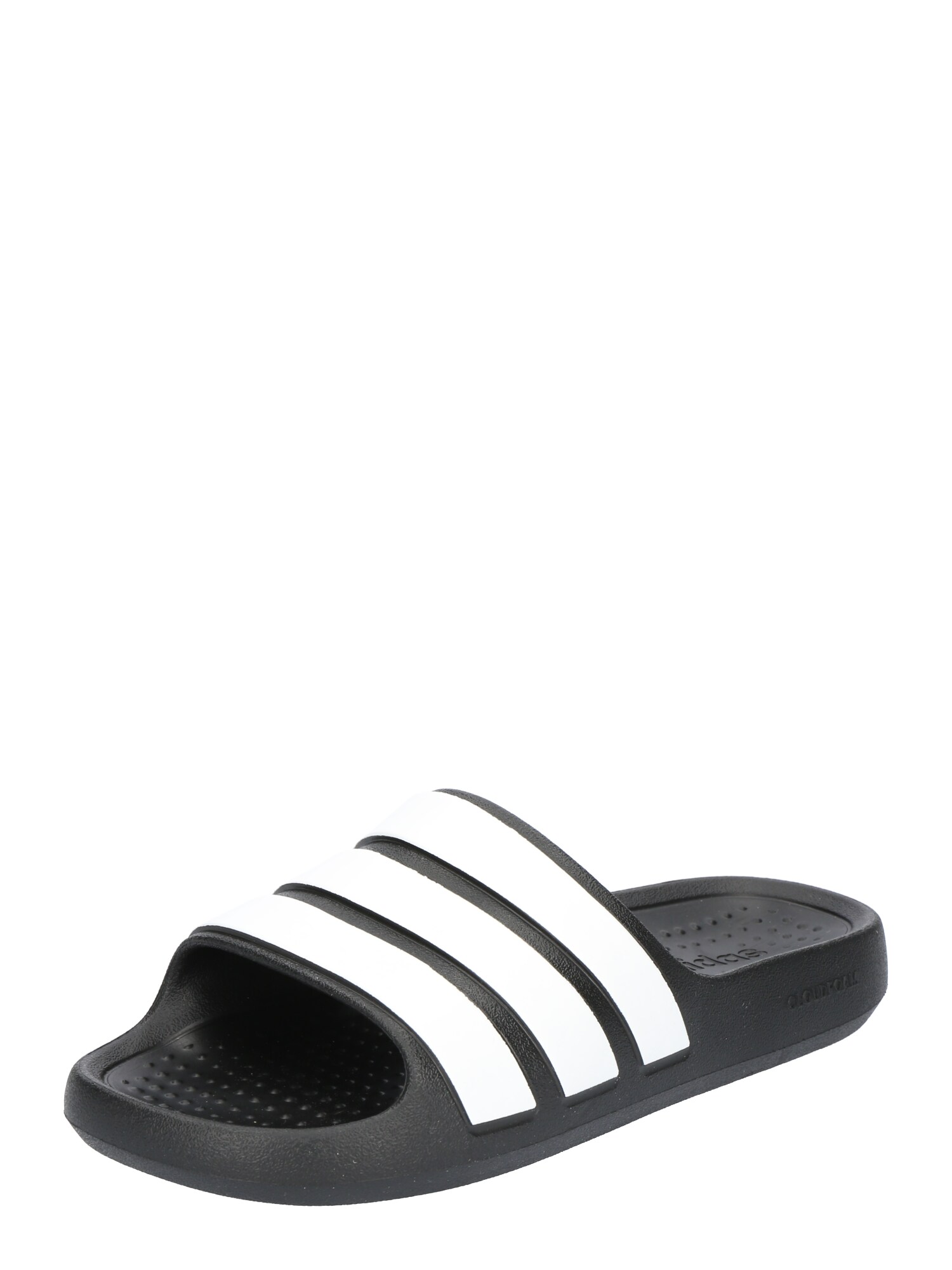 ADIDAS SPORTSWEAR Saboți ADILETTE  negru / alb