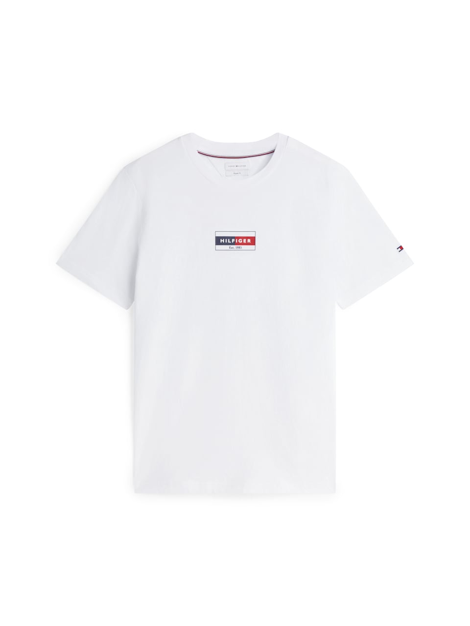 T-shirt 'BRAND LOVE' marinblå / röd
