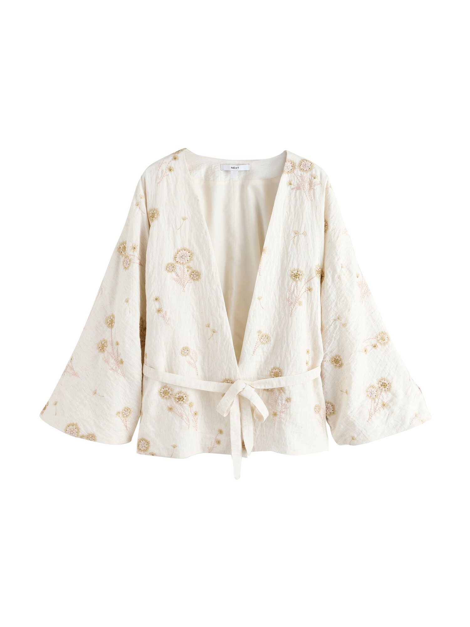 Next Kimono  ecru/prljavo bijela / zlatna / pastelno roza