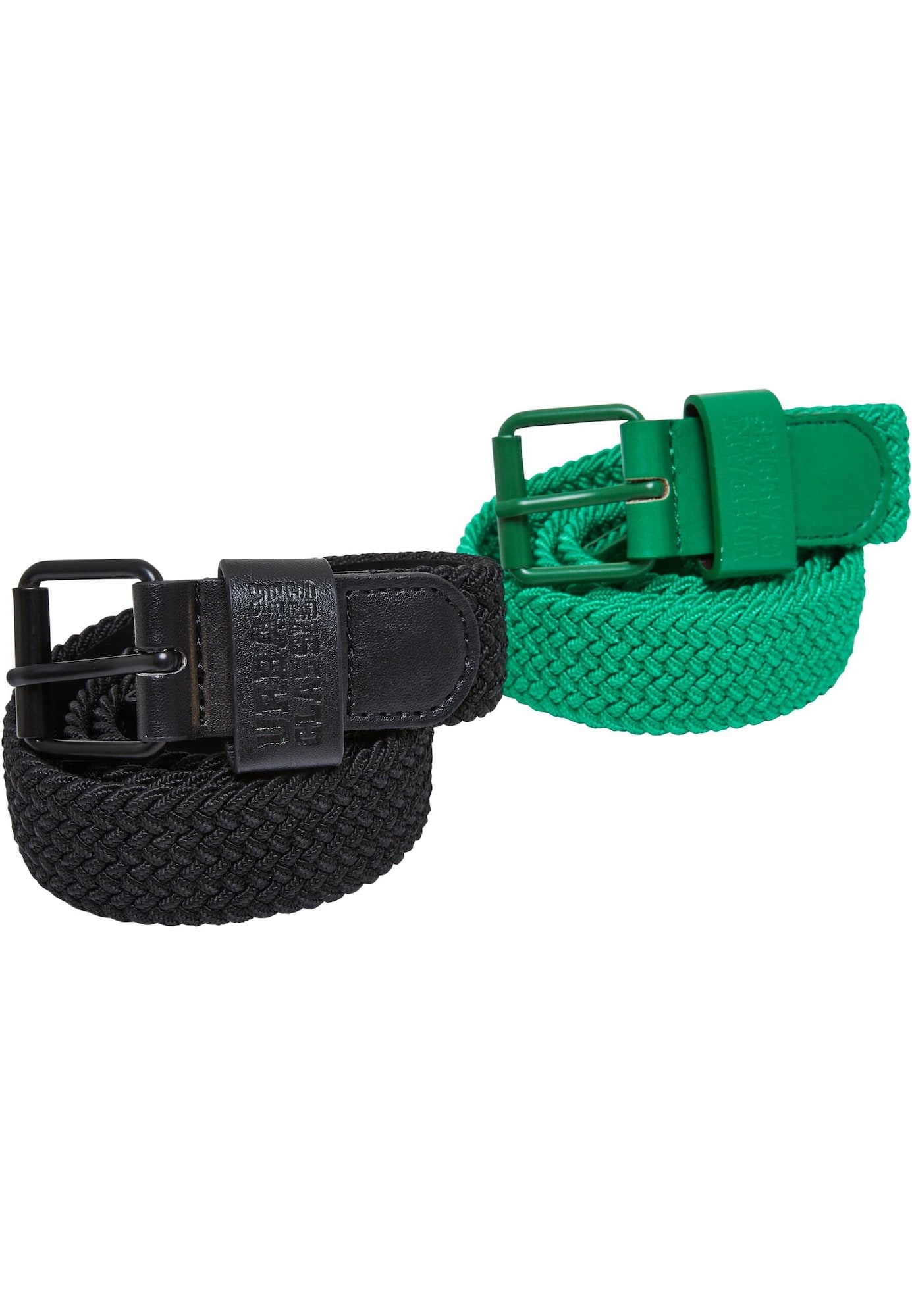 Urban Classics Opasky ' Elastic Belt Set Kids ' čierna