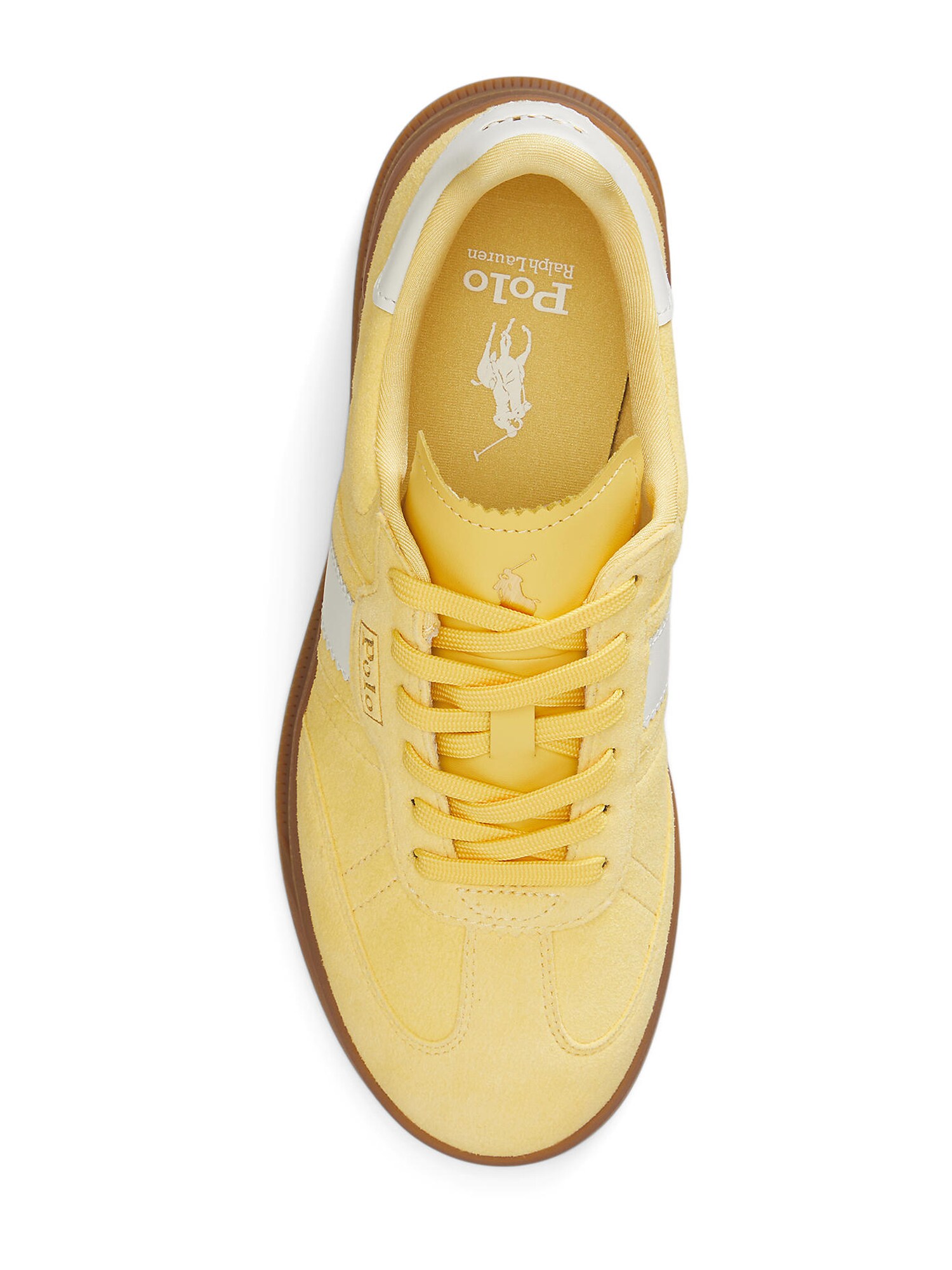 Polo Ralph Lauren Zapatillas deportivas bajas 'HTR AERA' limón / blanco – imagen 3