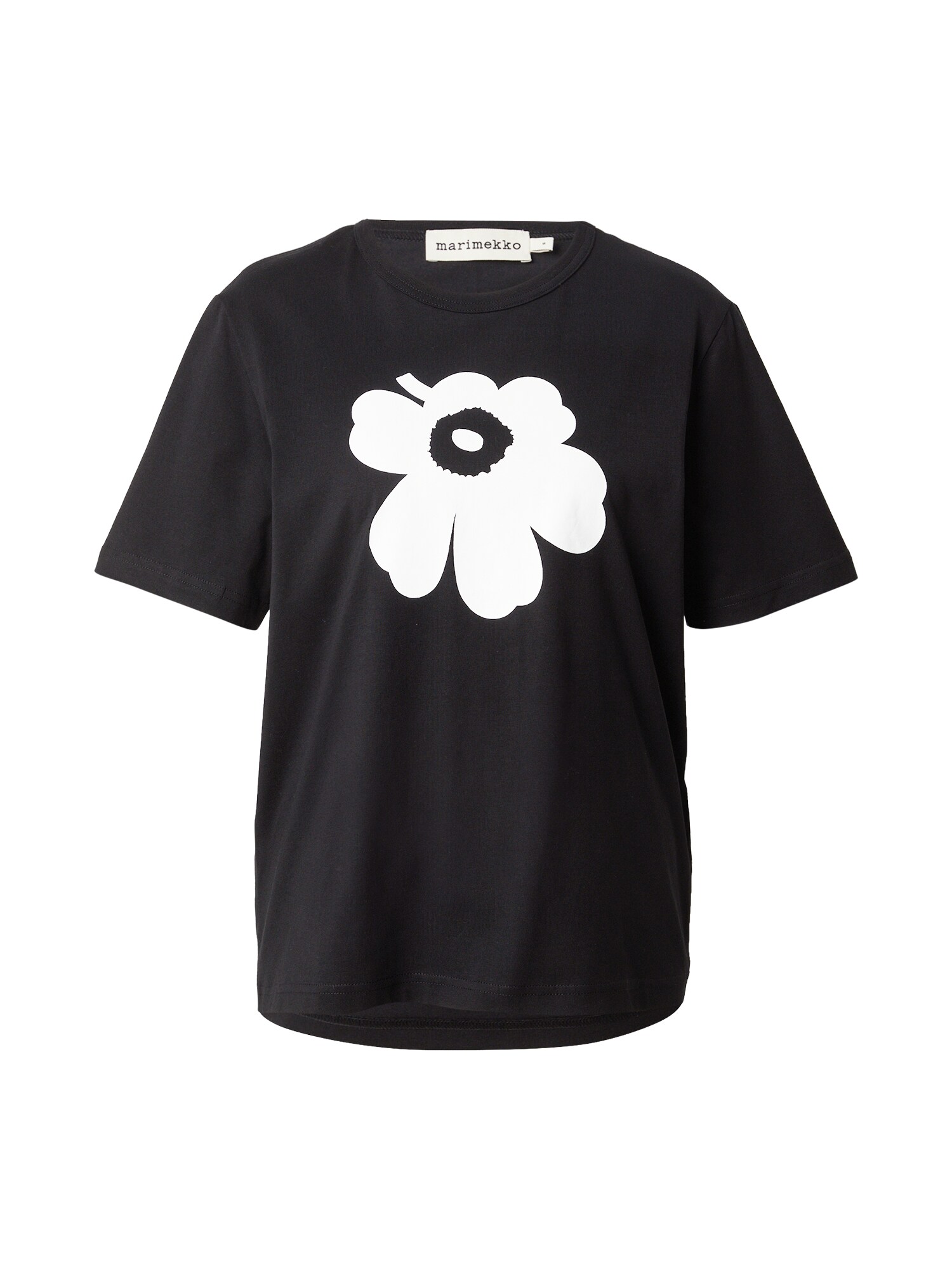 Marimekko Tričko 'ERNA'  čierna / biela