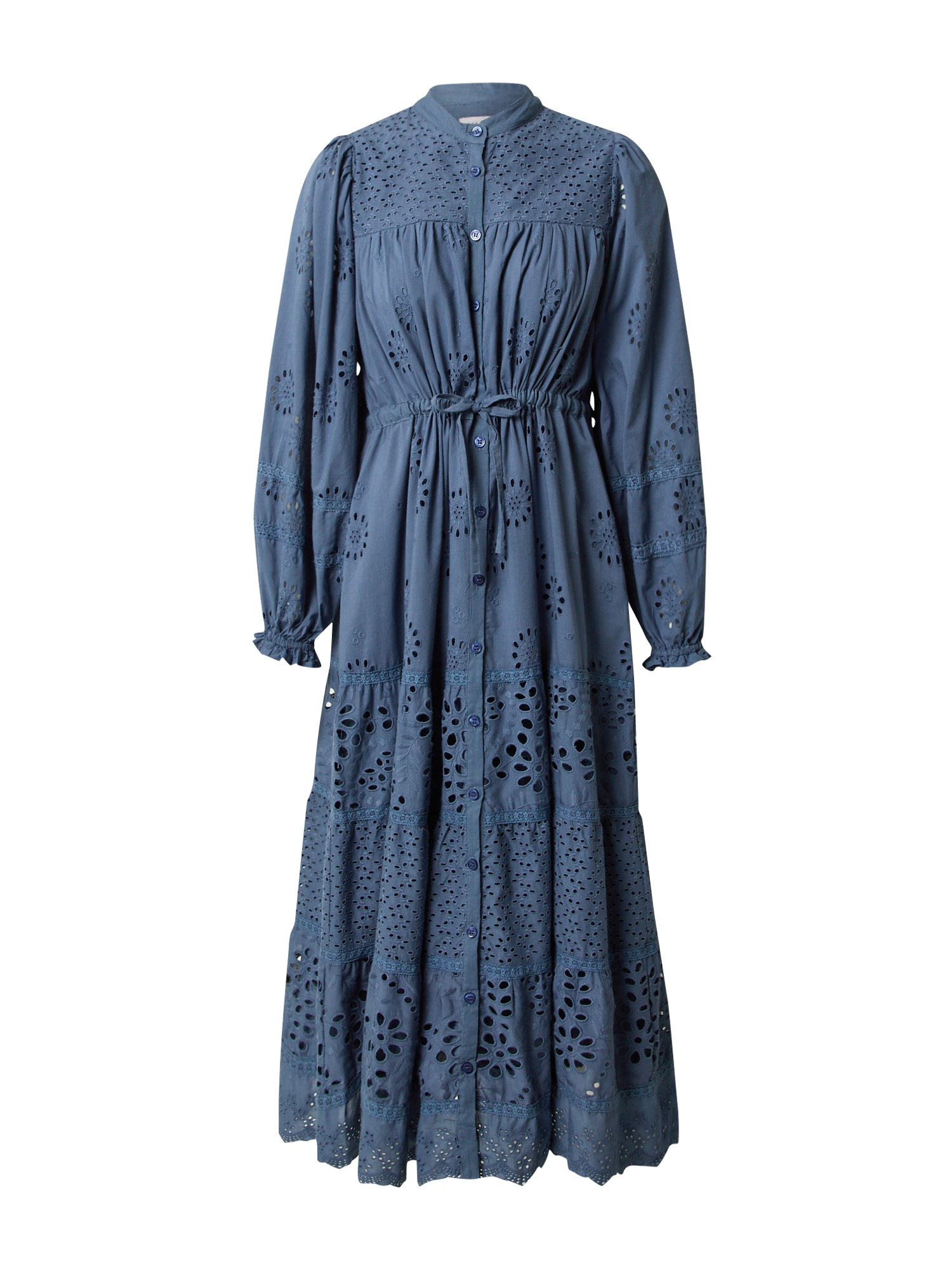 Warehouse Košulja haljina  sivkasto plava