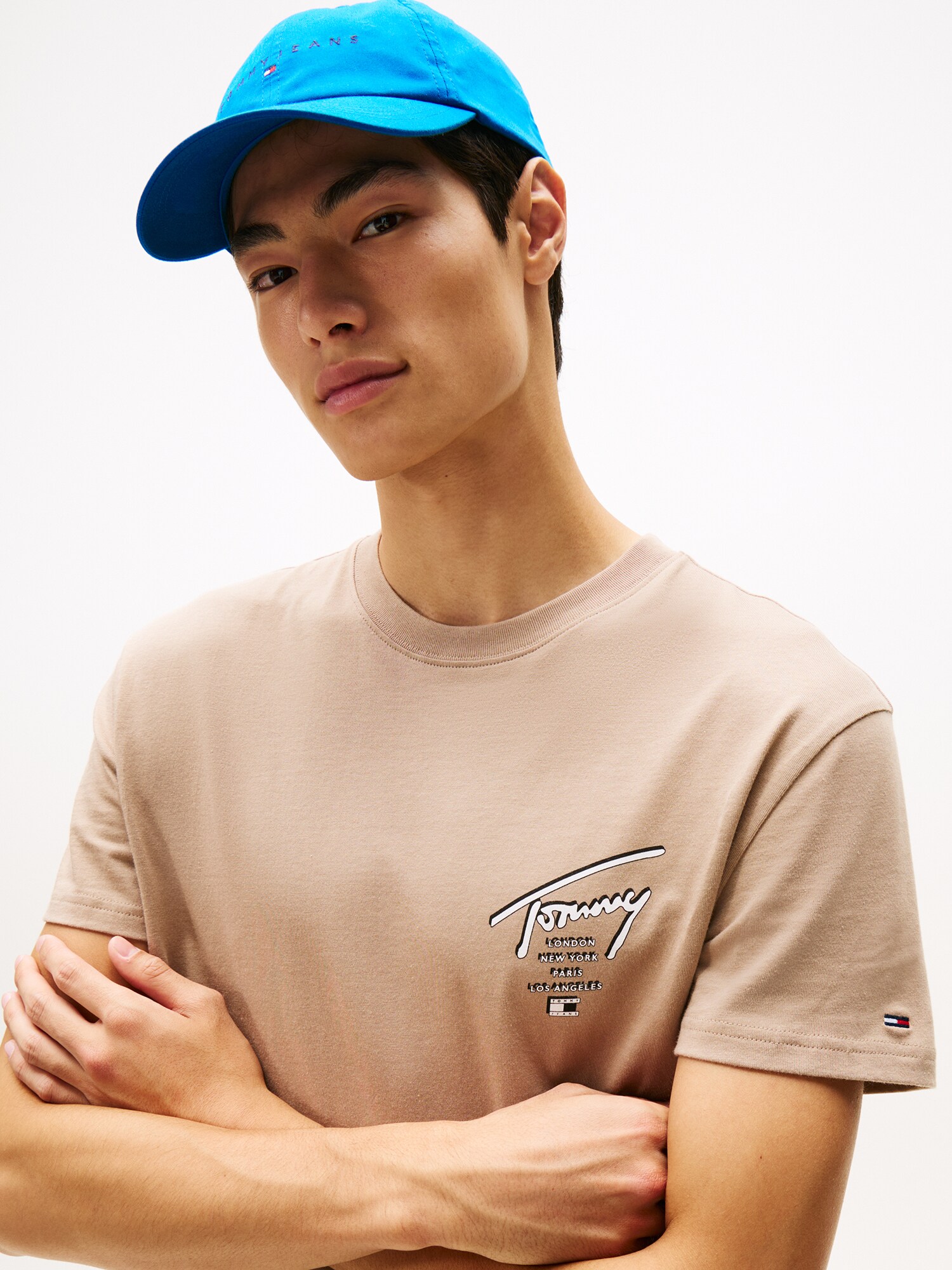 Tommy Jeans Tričko 'CITY' tmavošedá / čierna / biela (obrázok 5)