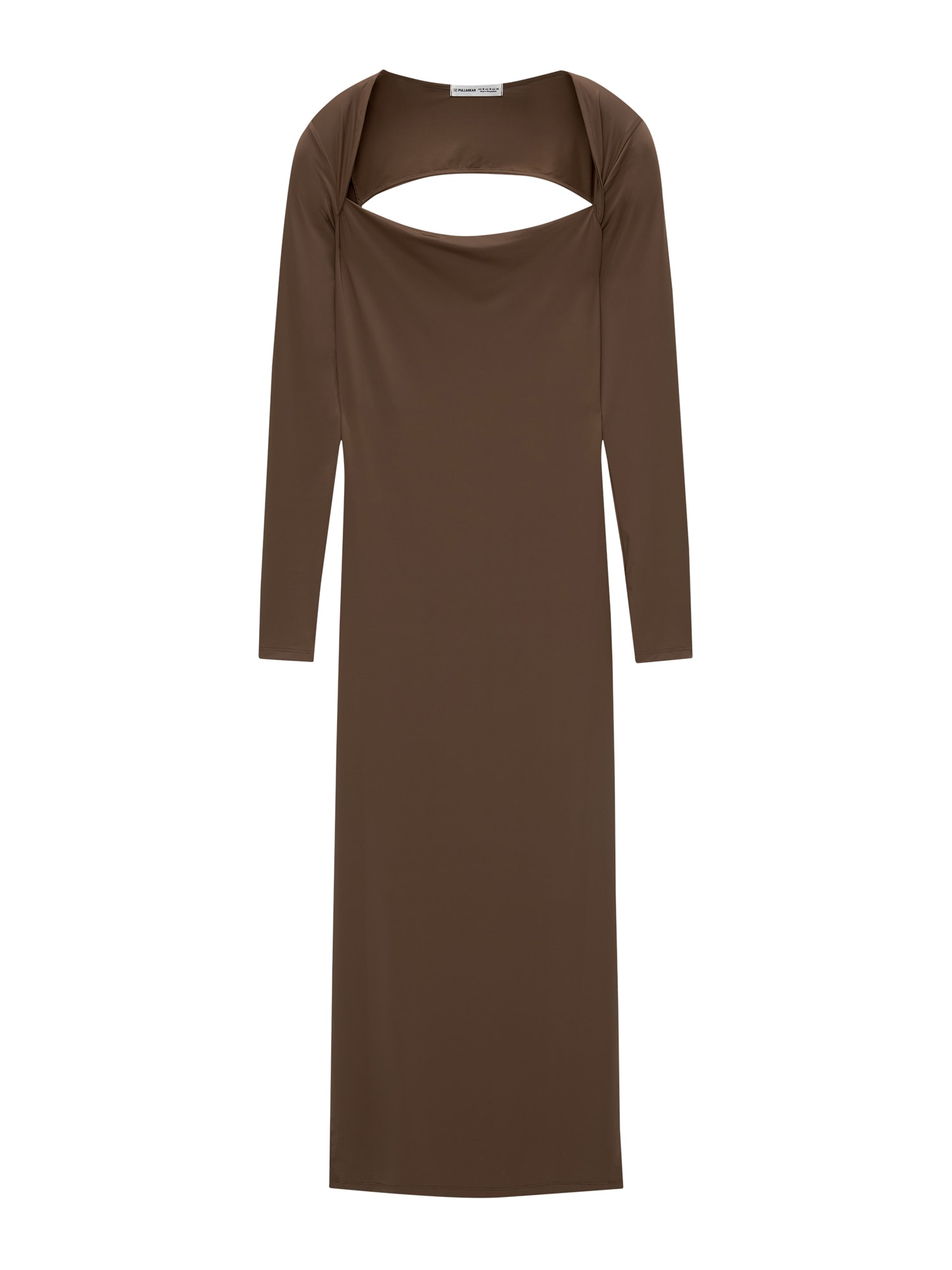 Pull&Bear Rochie  ciocolatiu