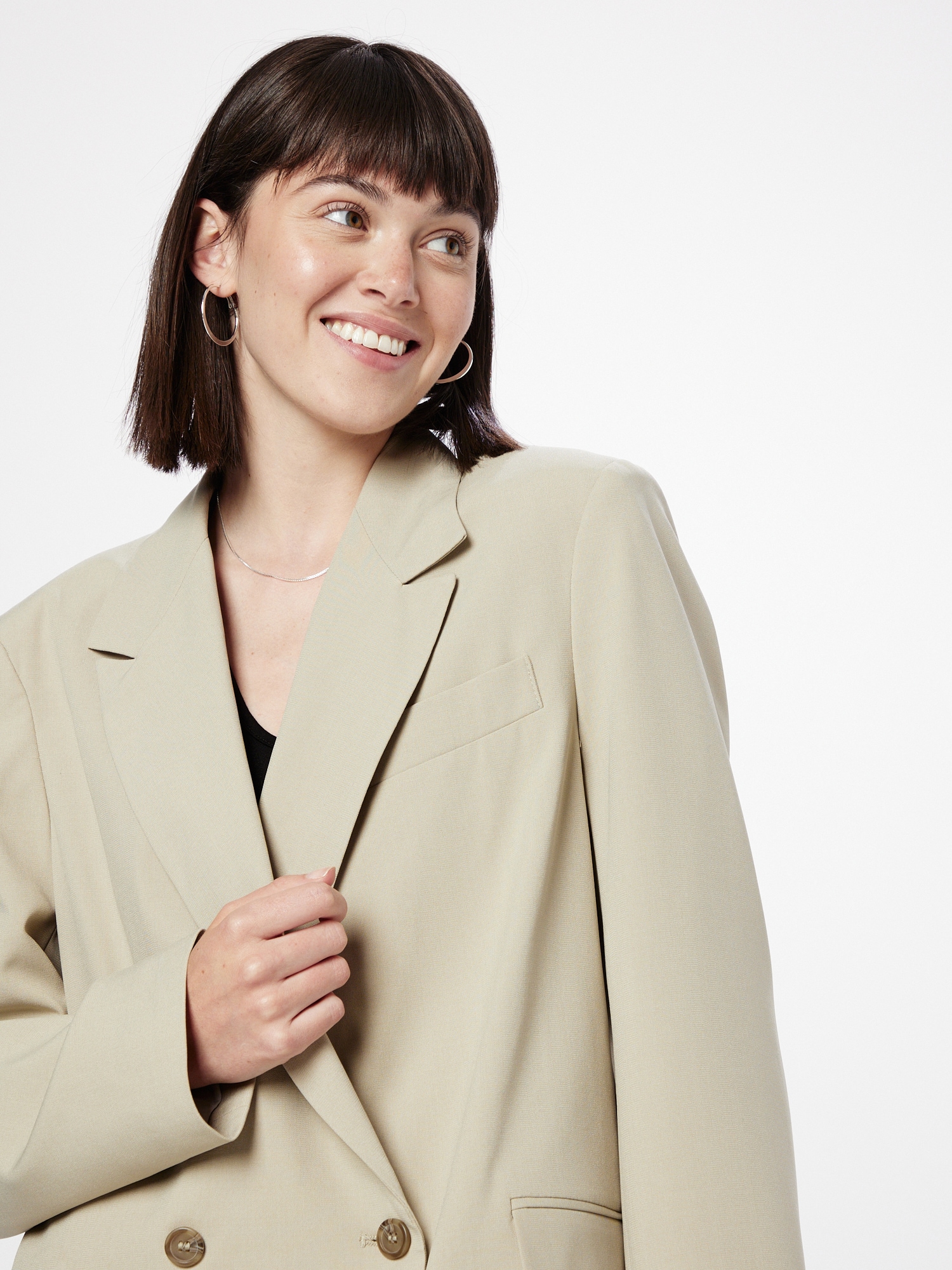 TOPSHOP Blejzer kamenná (obrázok 5)