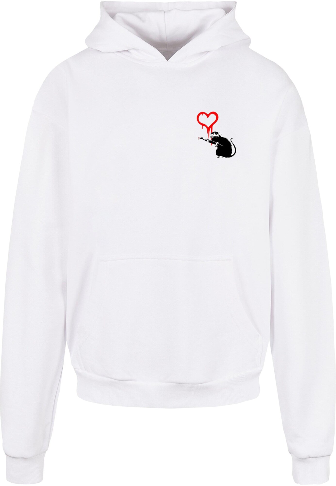 Thumbnail - Merchcode Sweatshirt Banksy - Love Rat