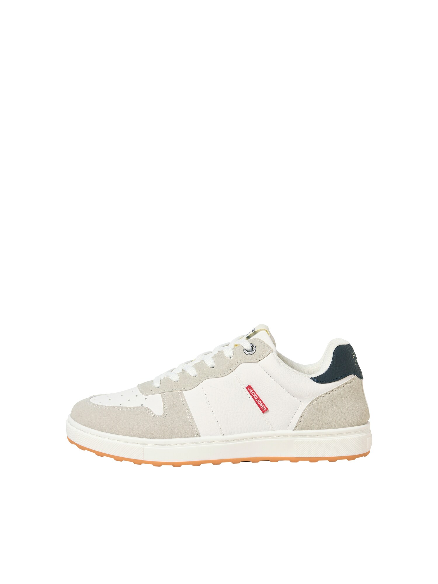 JACK & JONES Sneaker low JFWBARNEY  bleumarin / grej / roșu / alb